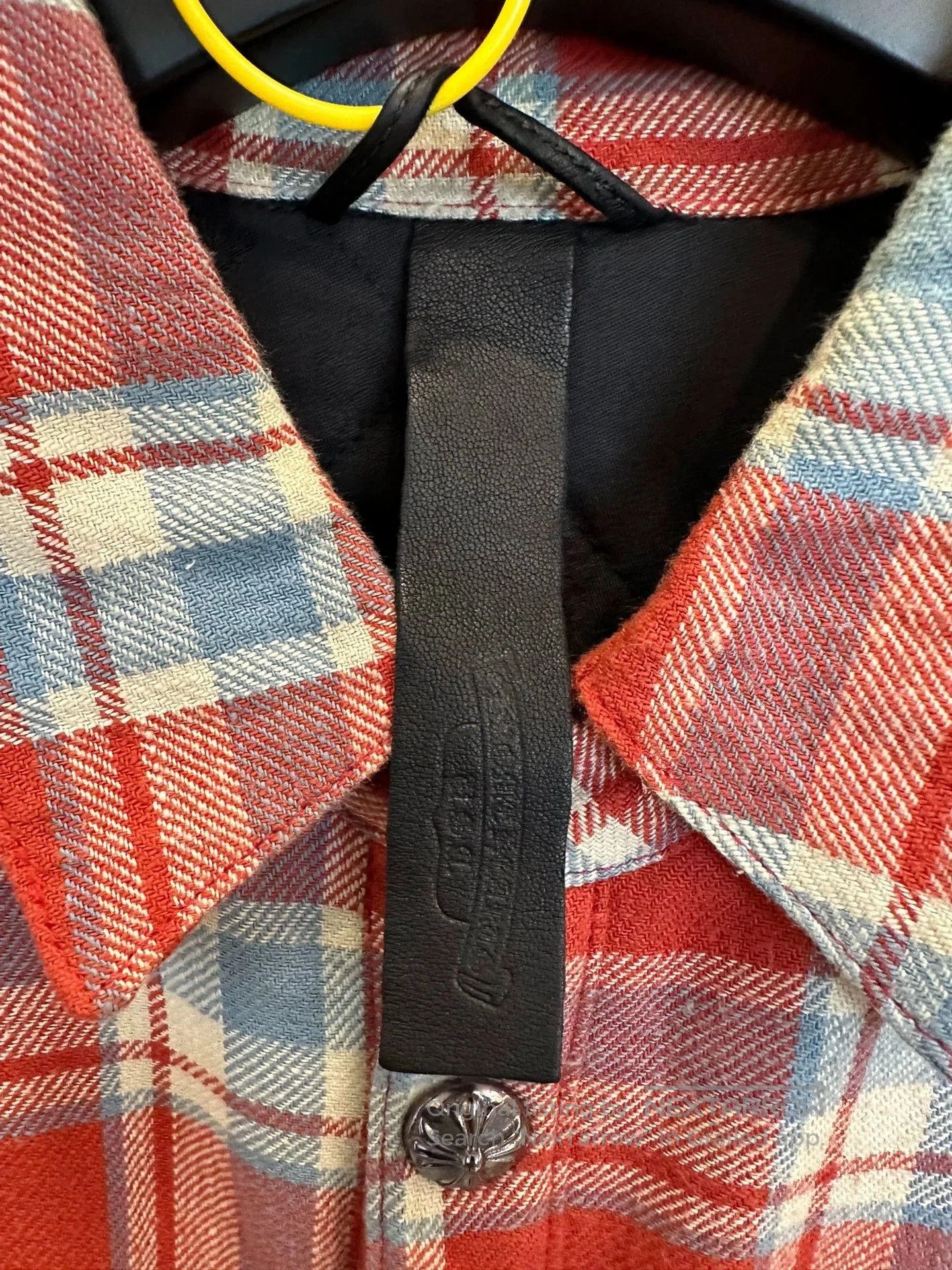 Chrome Hearts chrome hearts blue red plaid shirt jacket. Size US L / EU 52-54 / 3 - 4 Thumbnail