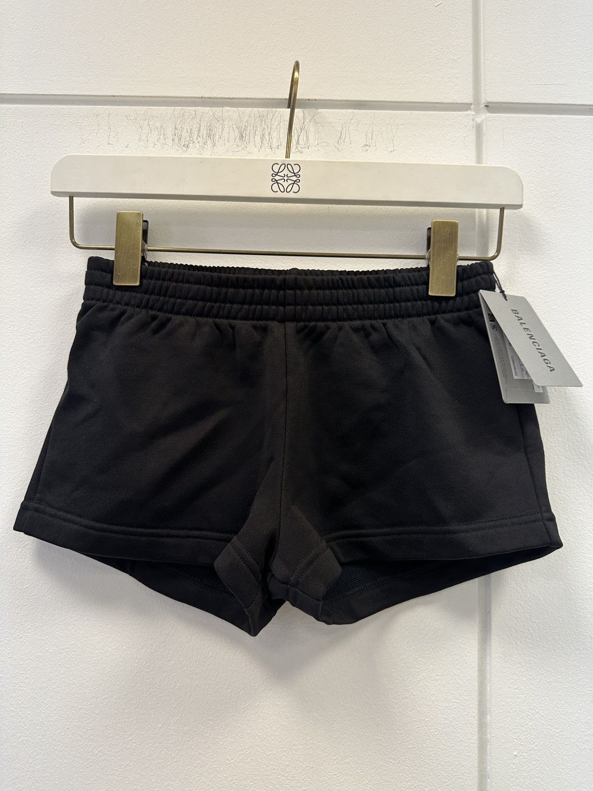 image of Balenciaga Short Shorts In Black, Women's (Size 26)