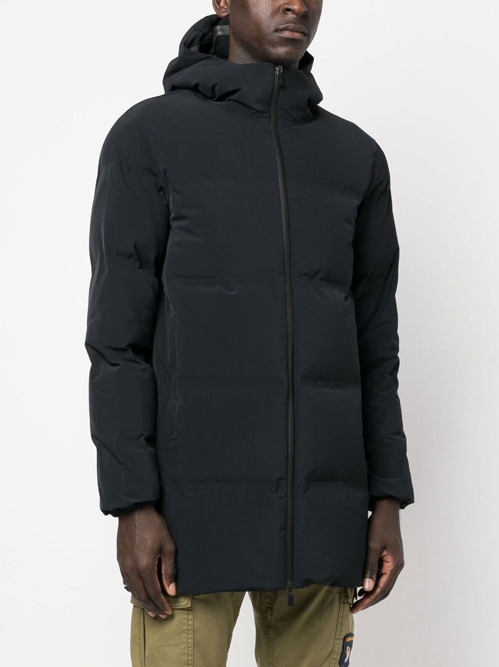o1s22i1n1024 Midi Down Jacket in Black