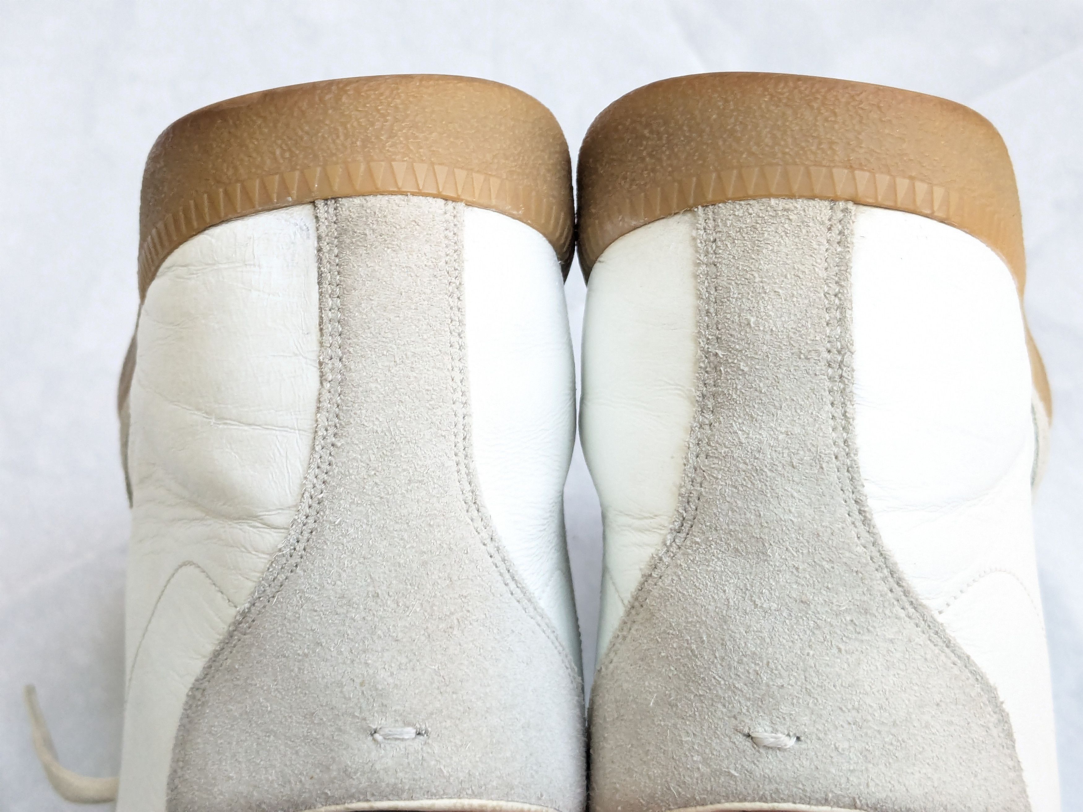 Maison Margiela Maison Margiela Replica GAT White Gray 11 44 Low Tops Size US 11 / EU 44 - 17 Thumbnail
