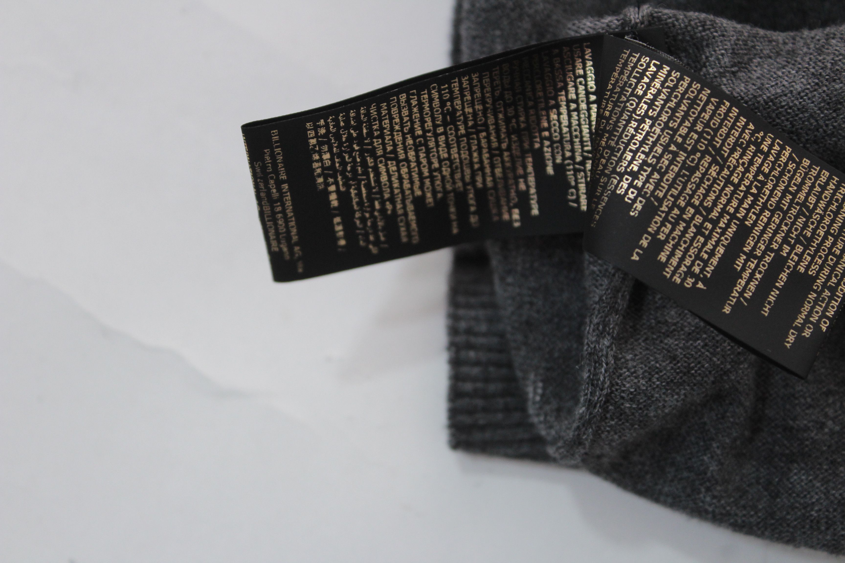 Billionaire Couture Billionaire Zip Mock Neck Crest Sweater Size US S / EU 44-46 / 1 - 17 Thumbnail
