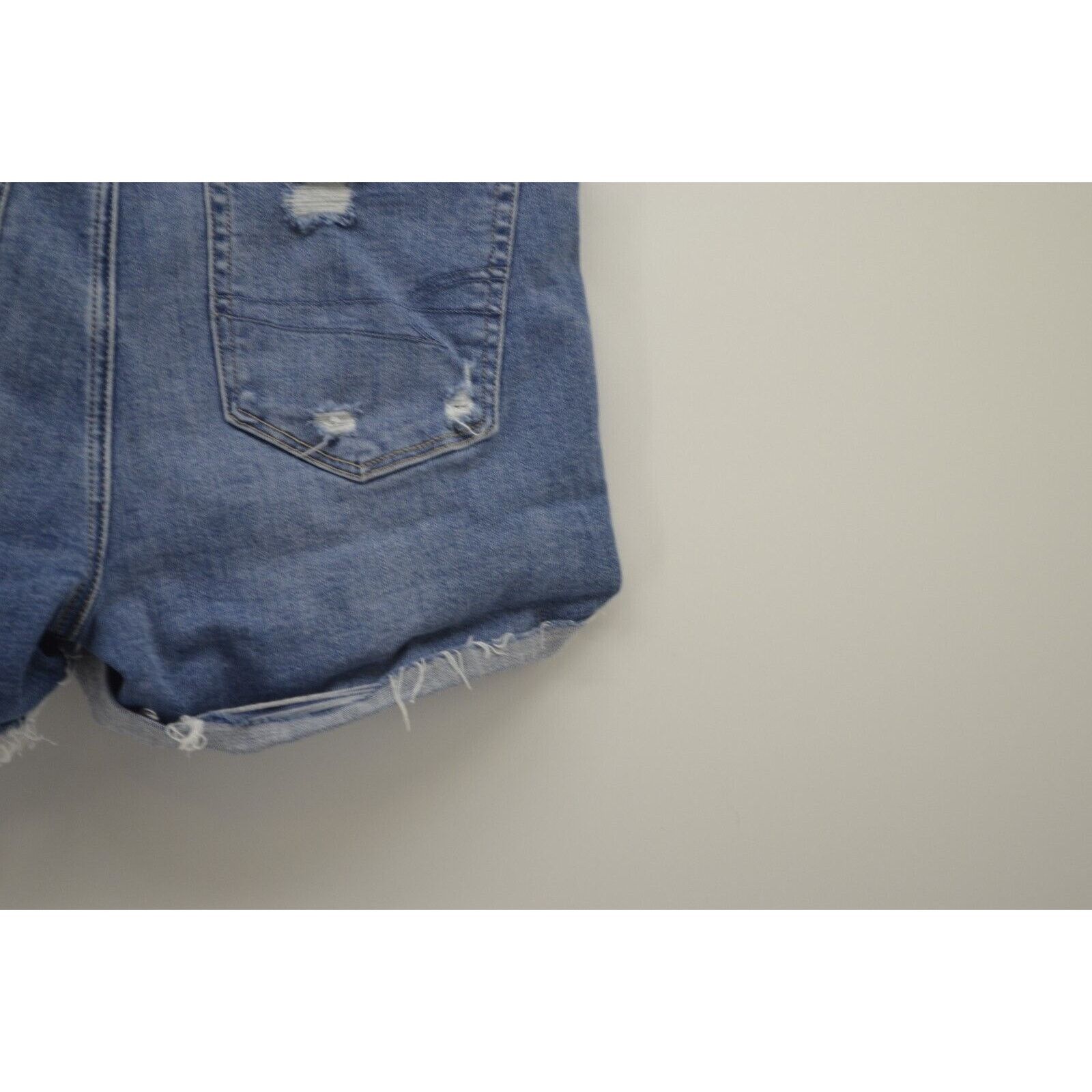 American Eagle Outfitters American Eagle Outtfiters Size 4 Blue Denim Short Cut offs Size 27" / US 4 / IT 40 - 9 Thumbnail