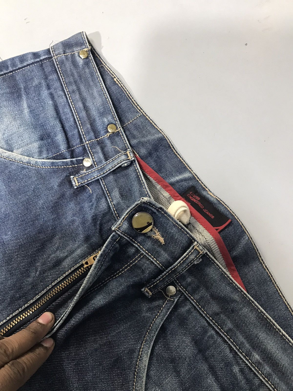 Levi's Vintage Levi’s engineer jeans Size US 32 / EU 48 - 5 Thumbnail