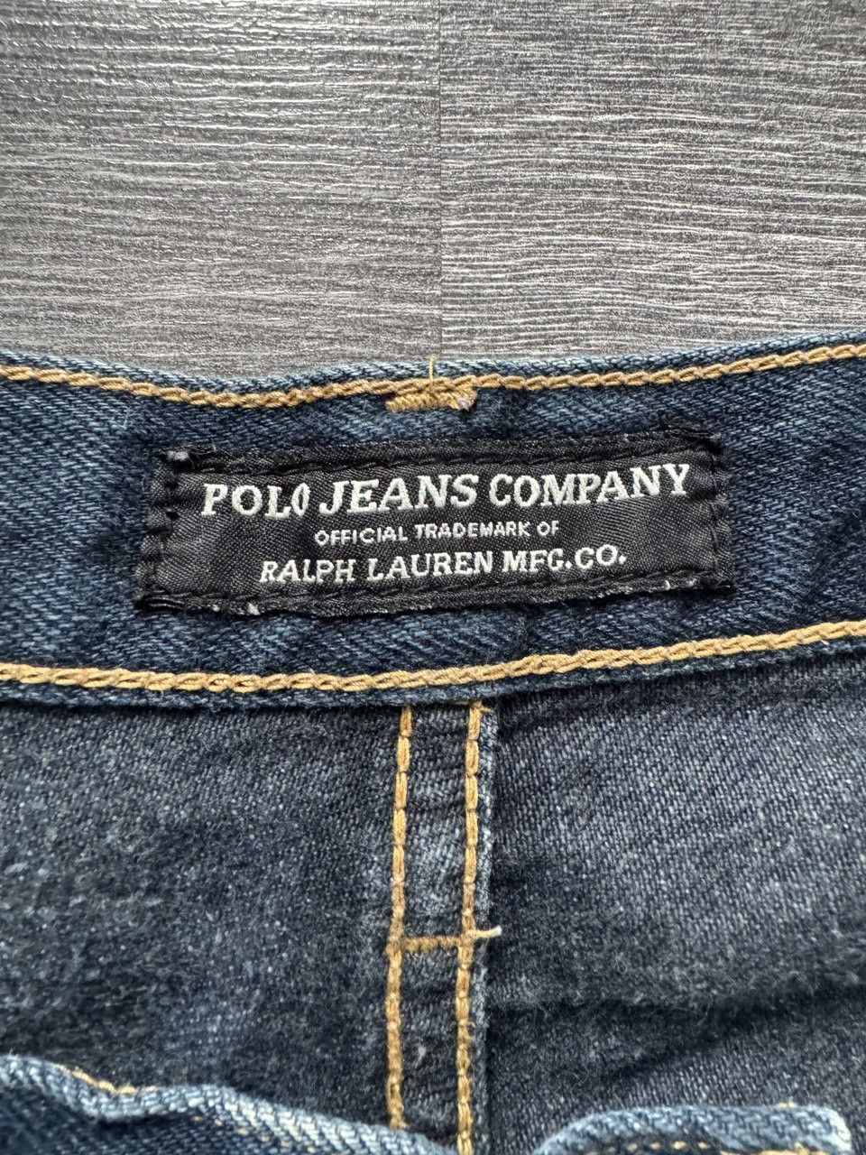 Ralph Lauren Crazy Y2K Polo Jeans Baggy Wide Leg Denim Pants Vintage Size US 33 - 9 Thumbnail