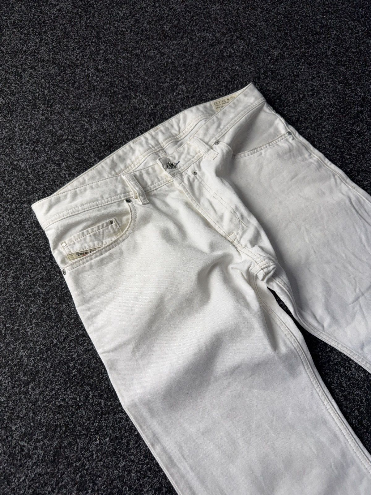 Diesel × Japanese Brand Rare Diesel Industries Safado Distressed Denim Jeans Size US 34 / EU 50 - 5 Thumbnail