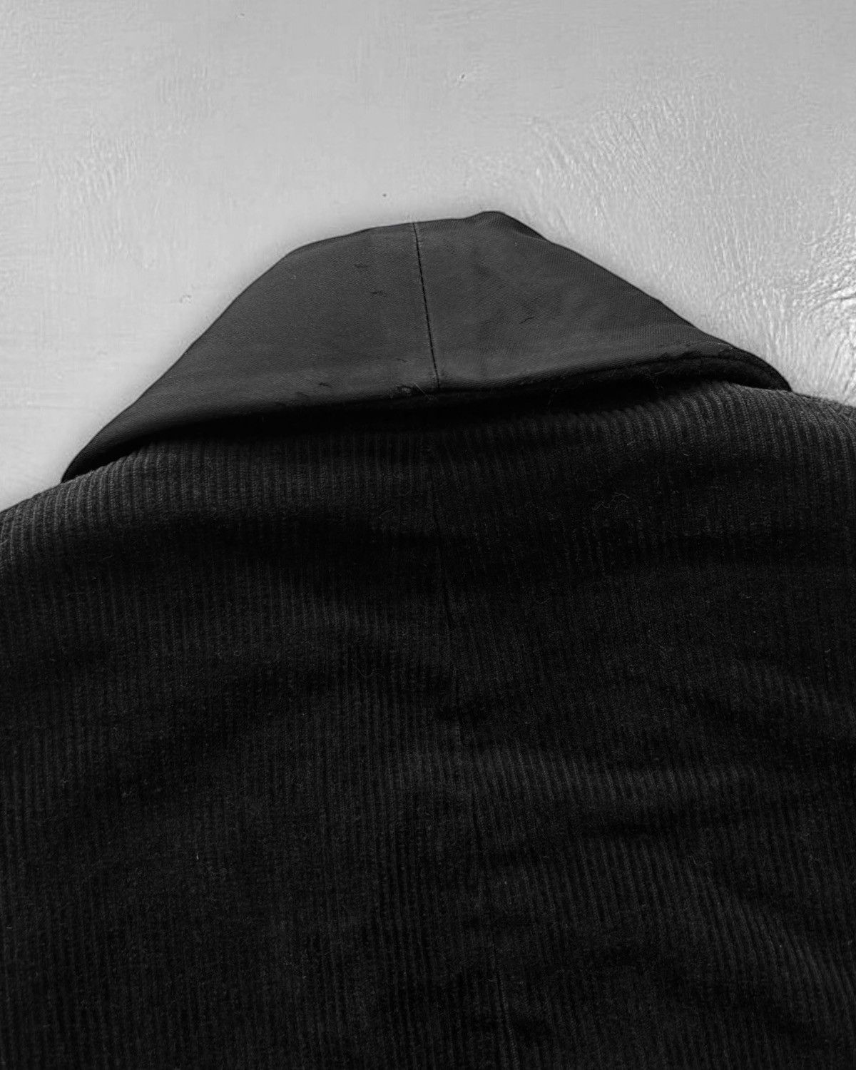 Veronique Branquinho Aw2004 Satin Lapel Corduroy Blazer Size 46R - 10 Thumbnail
