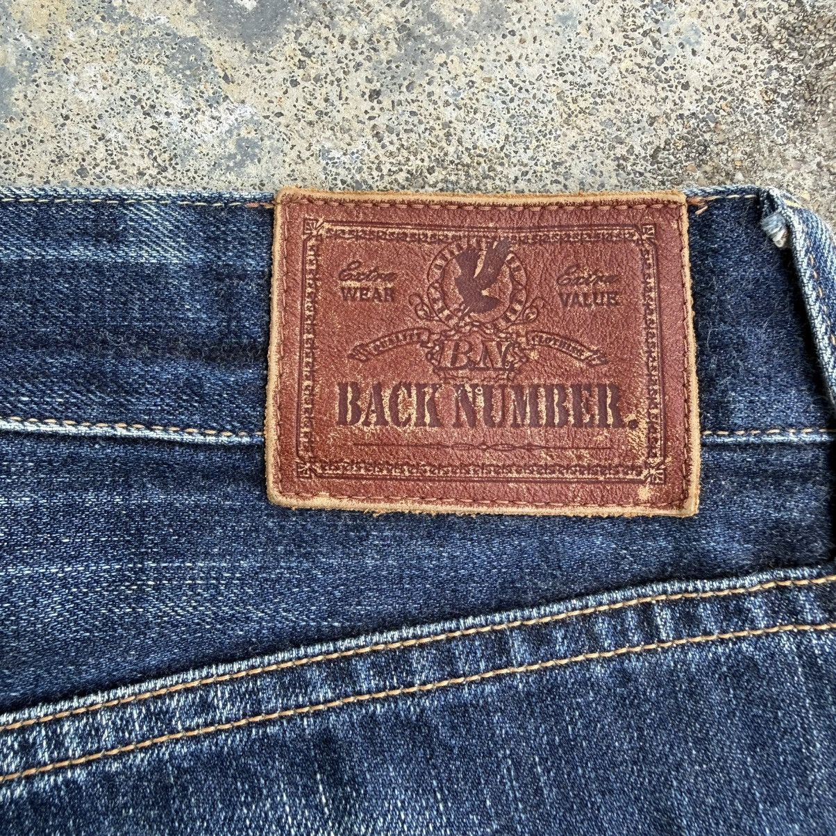 Japanese Brand VINTAGE BACK NUMBER DENIM JEAN PANTS Size US 36 / EU 52 - 12 Thumbnail