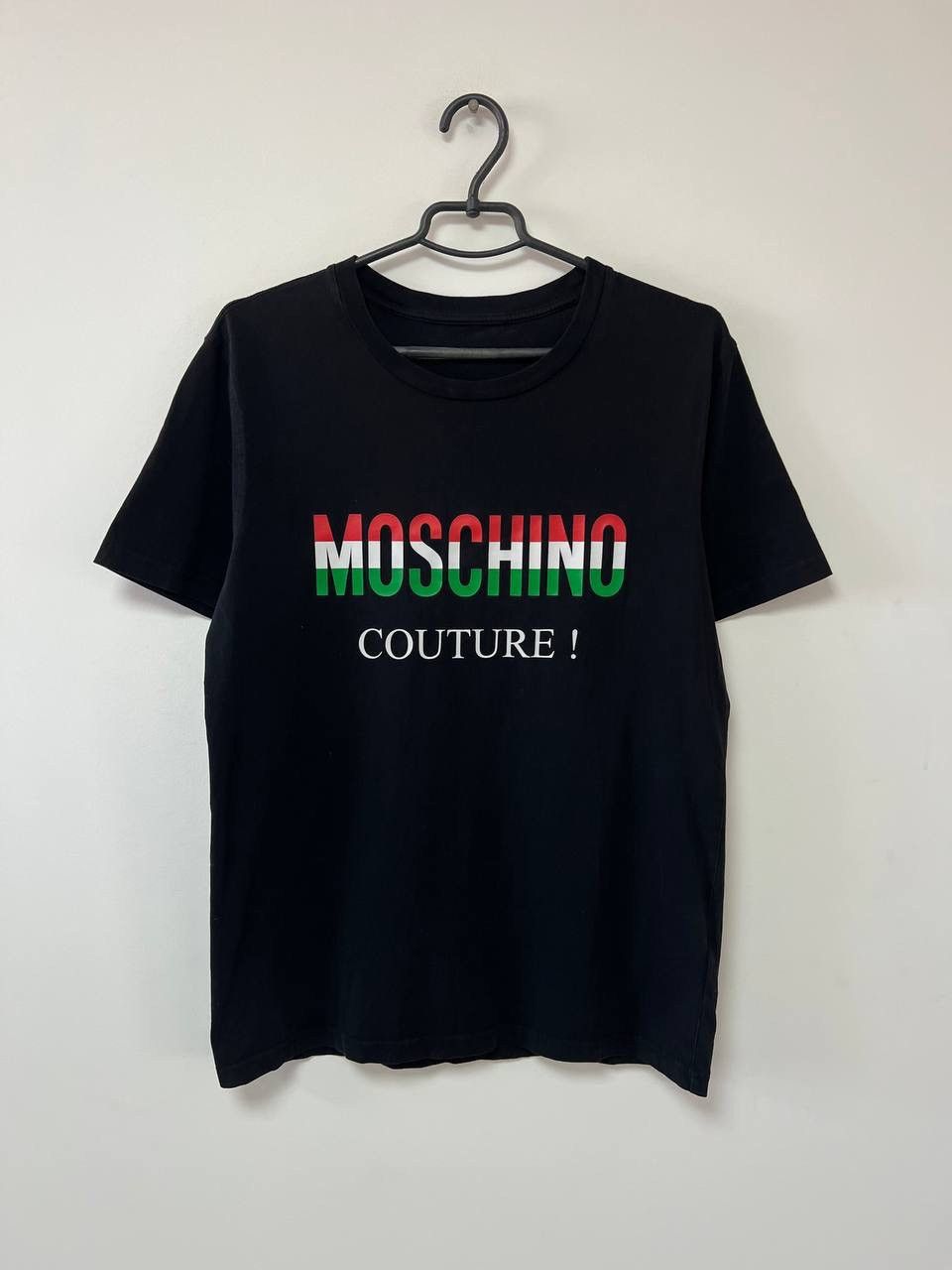 Moschino Moschino Couture Molano Italy T shirt Big Logo Rare Luxury M Size US M / EU 48-50 / 2 - 1 Thumbnail