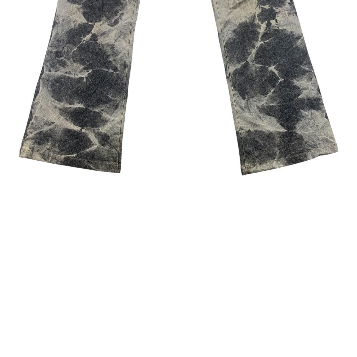 Japanese Brand × Tornado Mart TORNADO MART Flare bleach denim jeans Size 29" - 11 Thumbnail