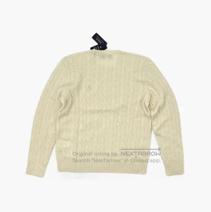 Polo Ralph Lauren Polo Ralph Lauren Solid Logo Cable Knit Sweater. Size US L / EU 52-54 / 3 - 3 Thumbnail