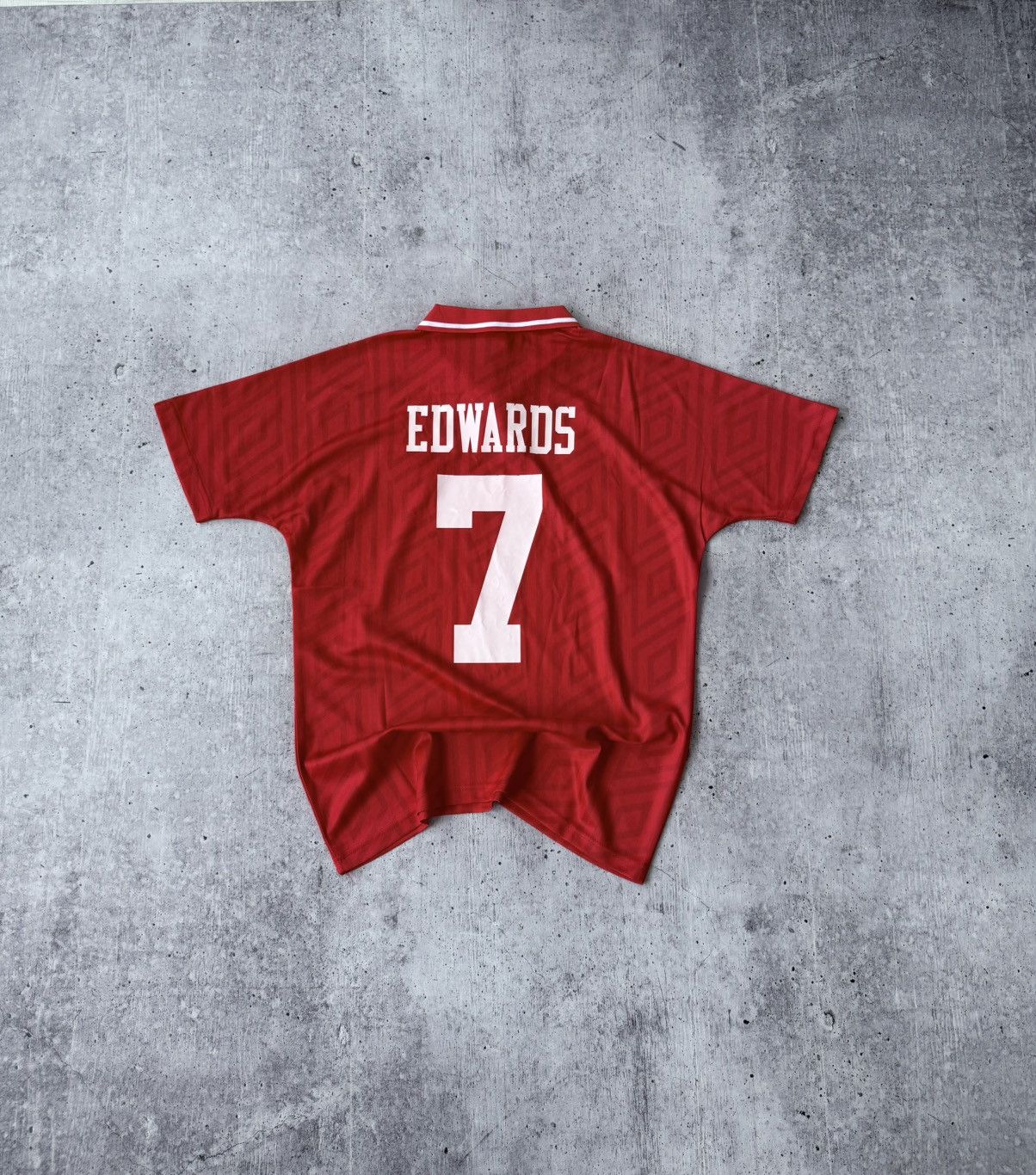 Umbro × Vintage 🩸RARE🩸Umbro Wales 1992/1994 Edwards #7 Jersey Size US M / EU 48-50 / 2 - 2 Thumbnail