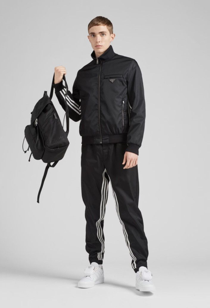 Adidas Prada x Adidas Re-Nylon Track Jacket Black HN3990 | Grailed