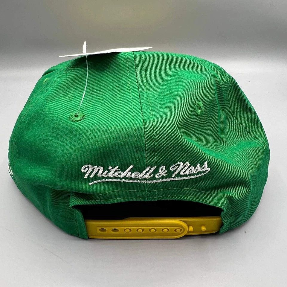Mitchell & Ness Seattle Supersonics Hat Men Mitchell & Ness Snap Back Cap Size ONE SIZE - 5 Thumbnail