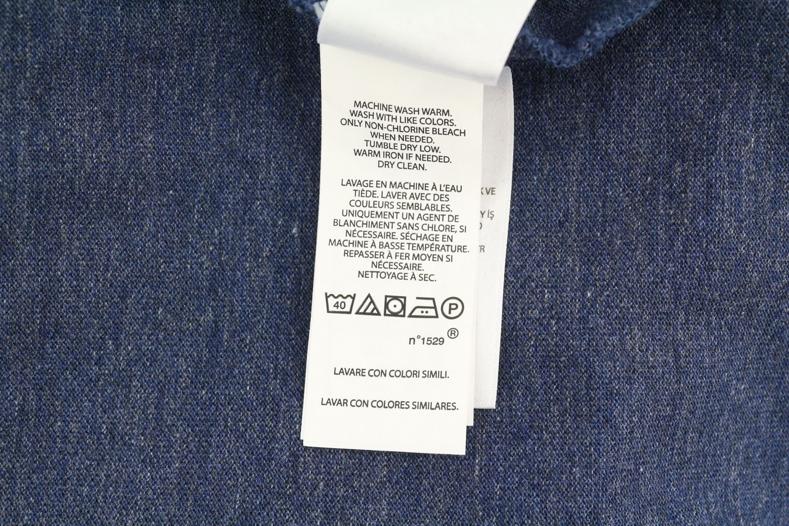 Polo Ralph Lauren SLIM FIT M Blue Short Sleeve Polo Neck T-Shirt 84540 Size US M / EU 48-50 / 2 - 9 Thumbnail