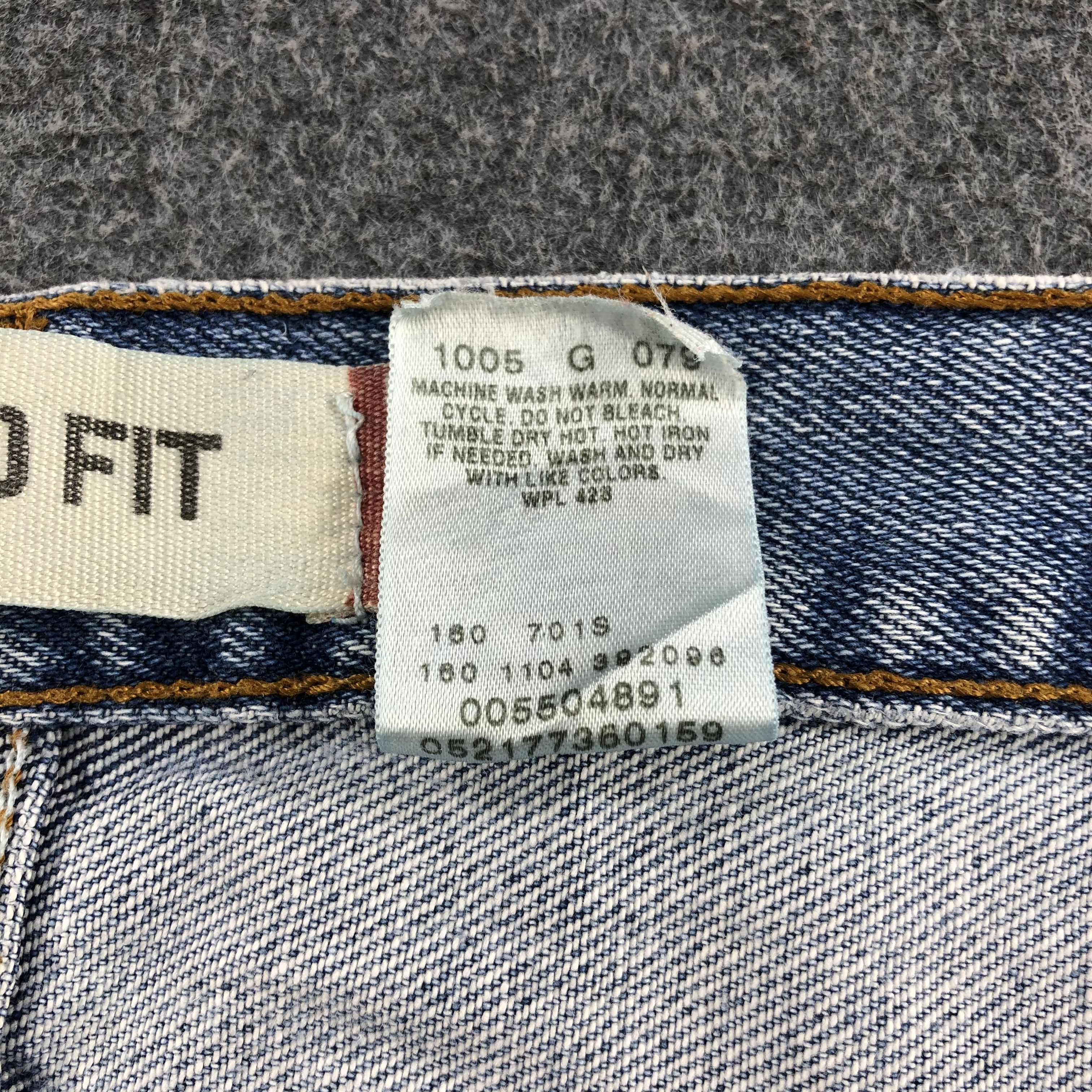Levi's Vintage Light Wash Levis 550 Jeans-J1696 Size US 40 / EU 56 - 16 Thumbnail