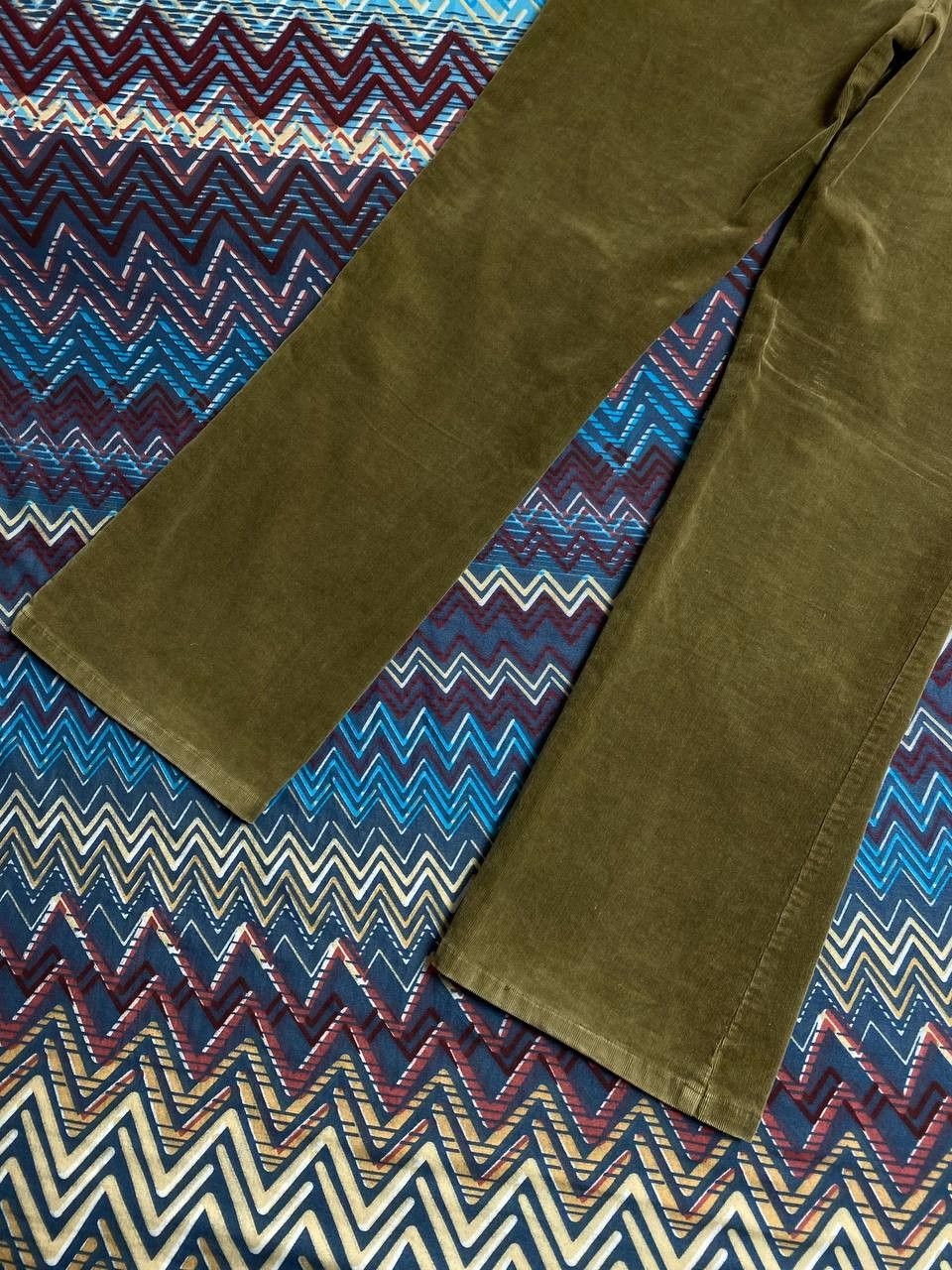 Armani × Giorgio Armani × Vintage Vintage Velvet Pants Armani Jeans Luxury Rare Size US 30 / EU 46 - 10 Thumbnail