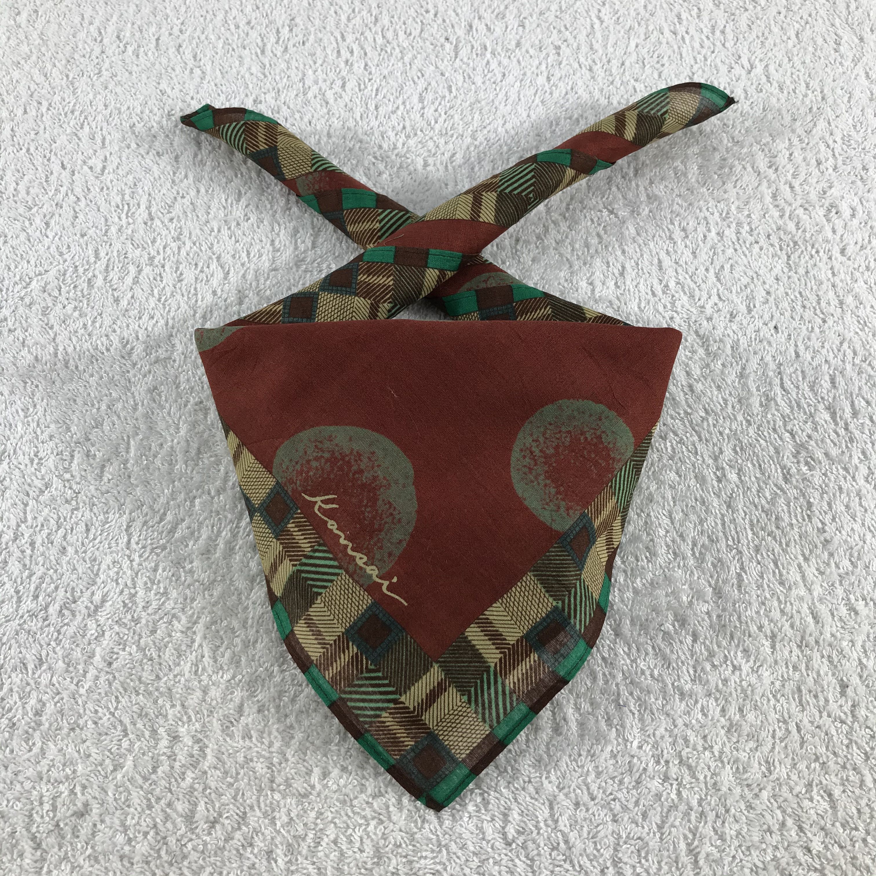 Kansai Yamamoto × Vintage Kansai Yamamoto Bandana / Handkerchief / Neckerchief - S086 Size ONE SIZE - 3 Thumbnail