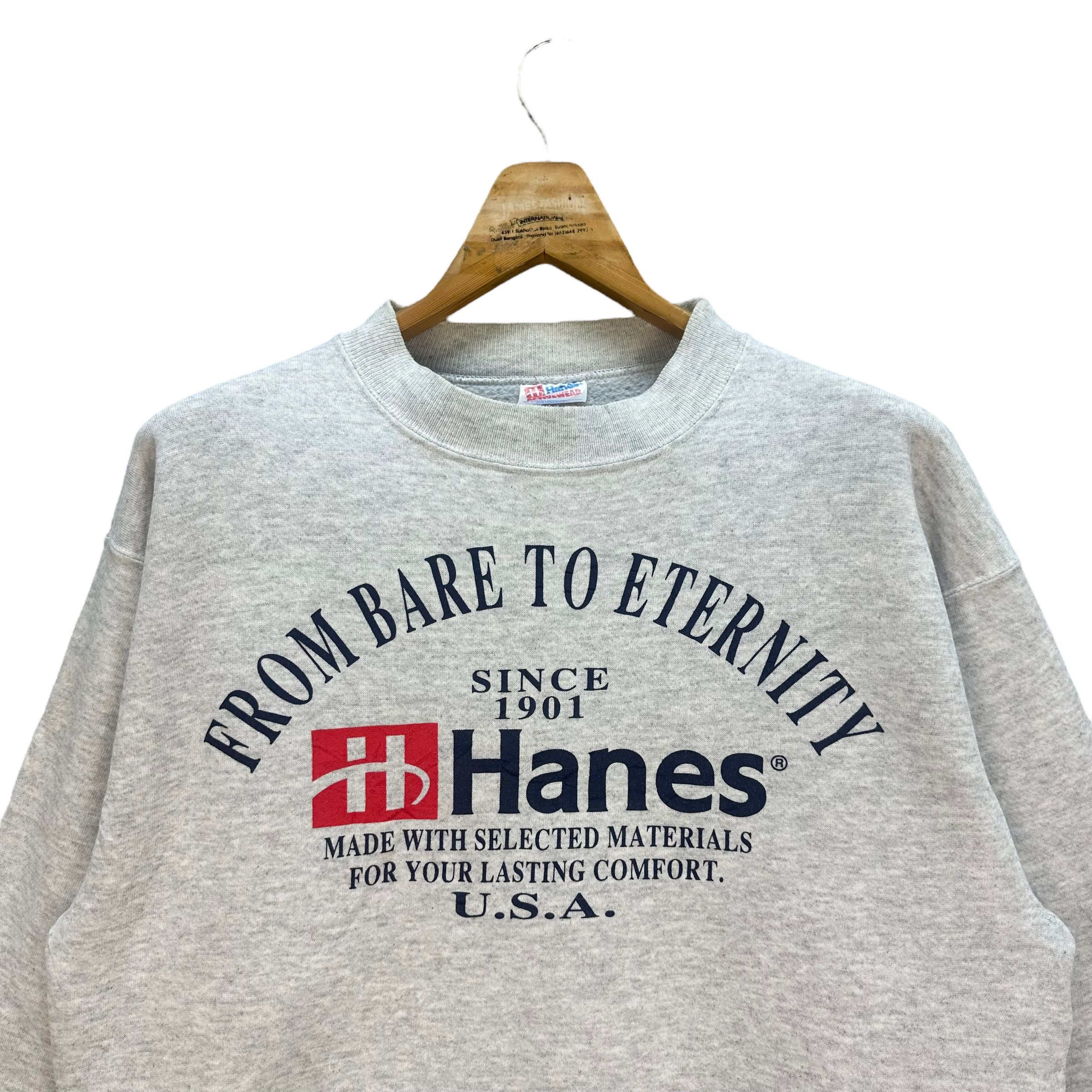 Hanes VINTAGE HANES SWEATSHIRTS #7955-192 Size US L / EU 52-54 / 3 - 2 Thumbnail