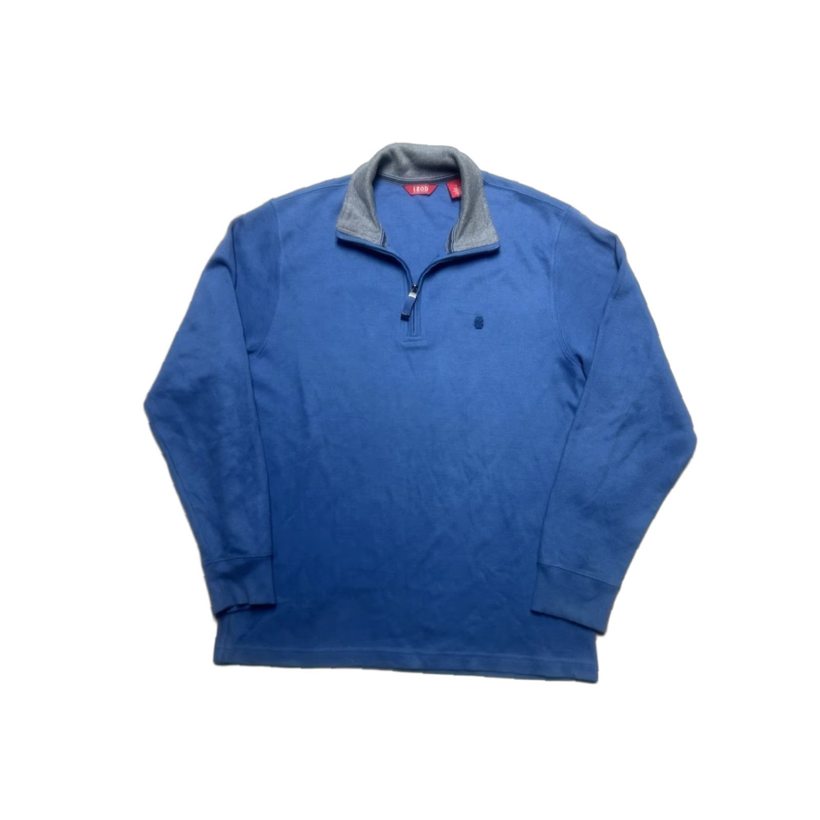 Izod VINTAGE IZOD 1/4 ZIP PULLOVER SHIRT LONG SLEEVE BLUE MEN’S MEDIUM Size US M / EU 48-50 / 2 - 1 Thumbnail