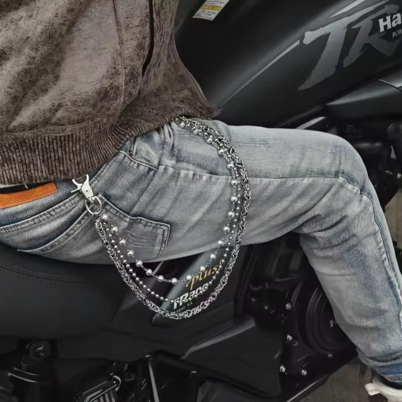 Vintage Multilayer Bead Wallet Chain Size ONE SIZE - 4 Thumbnail