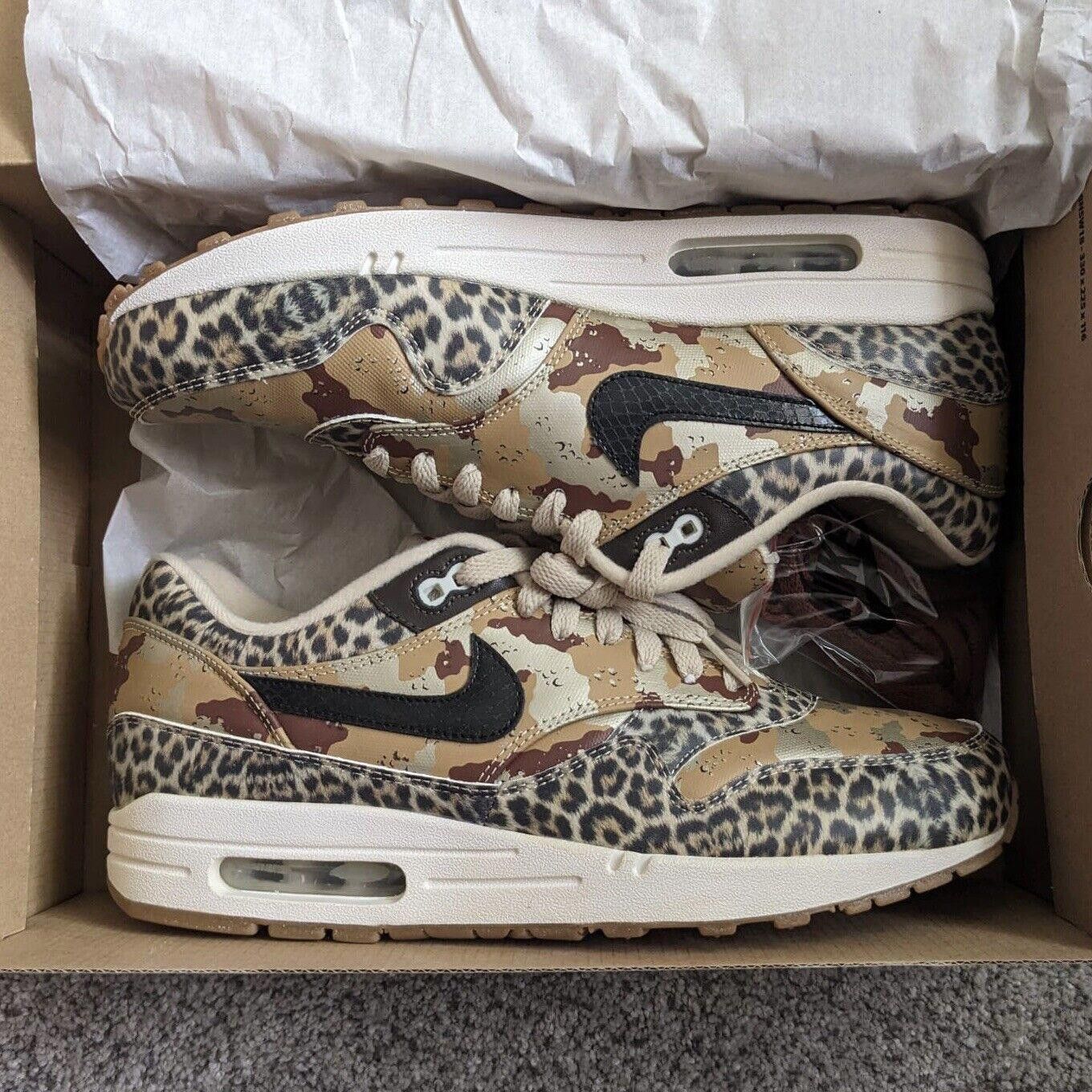 Nike Nike Air Max 1 Atmos Animal Camo Tan 454746-902 Women's 11.5 Size US 11.5 / IT 41.5 - 1 Thumbnail