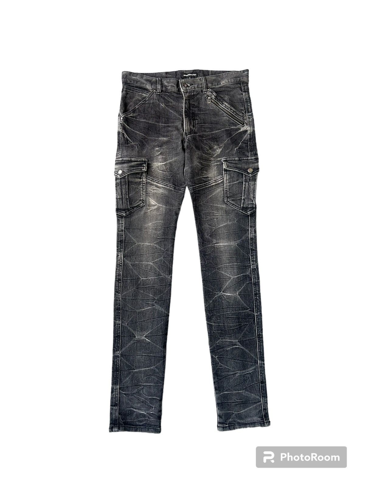 Hysteric Glamour × Japanese Brand × semanticdesign Semantic Design Stretchable 6 Pocket Denim Size US 31 - 1 Thumbnail