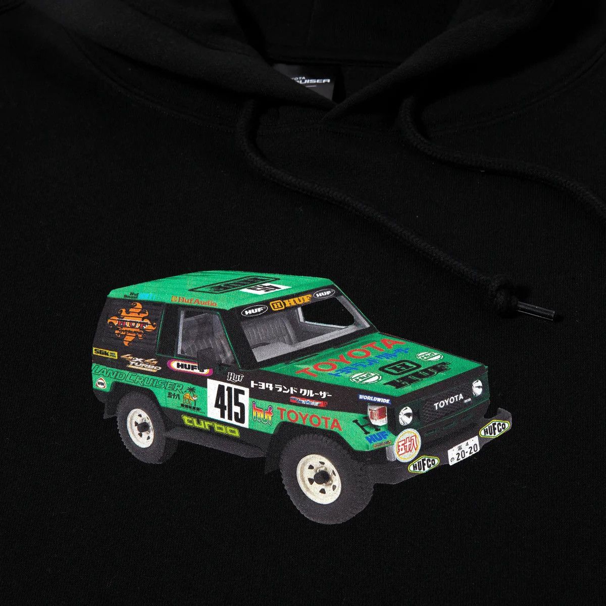 Huf Toyota Hoodie Size US L / EU 52-54 / 3 - 3 Thumbnail