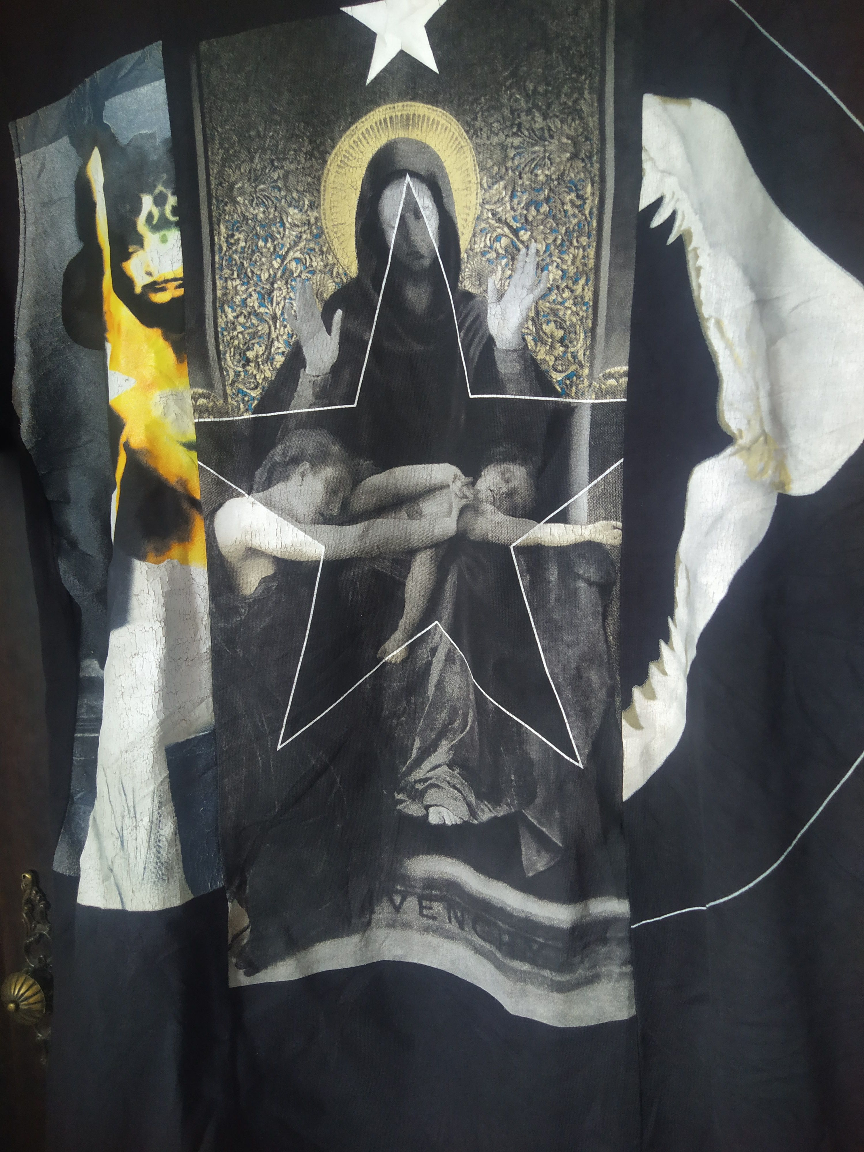 Vintage Givenchy Paris Religious Iconography Star Print Size US L / EU 52-54 / 3 - 8 Thumbnail