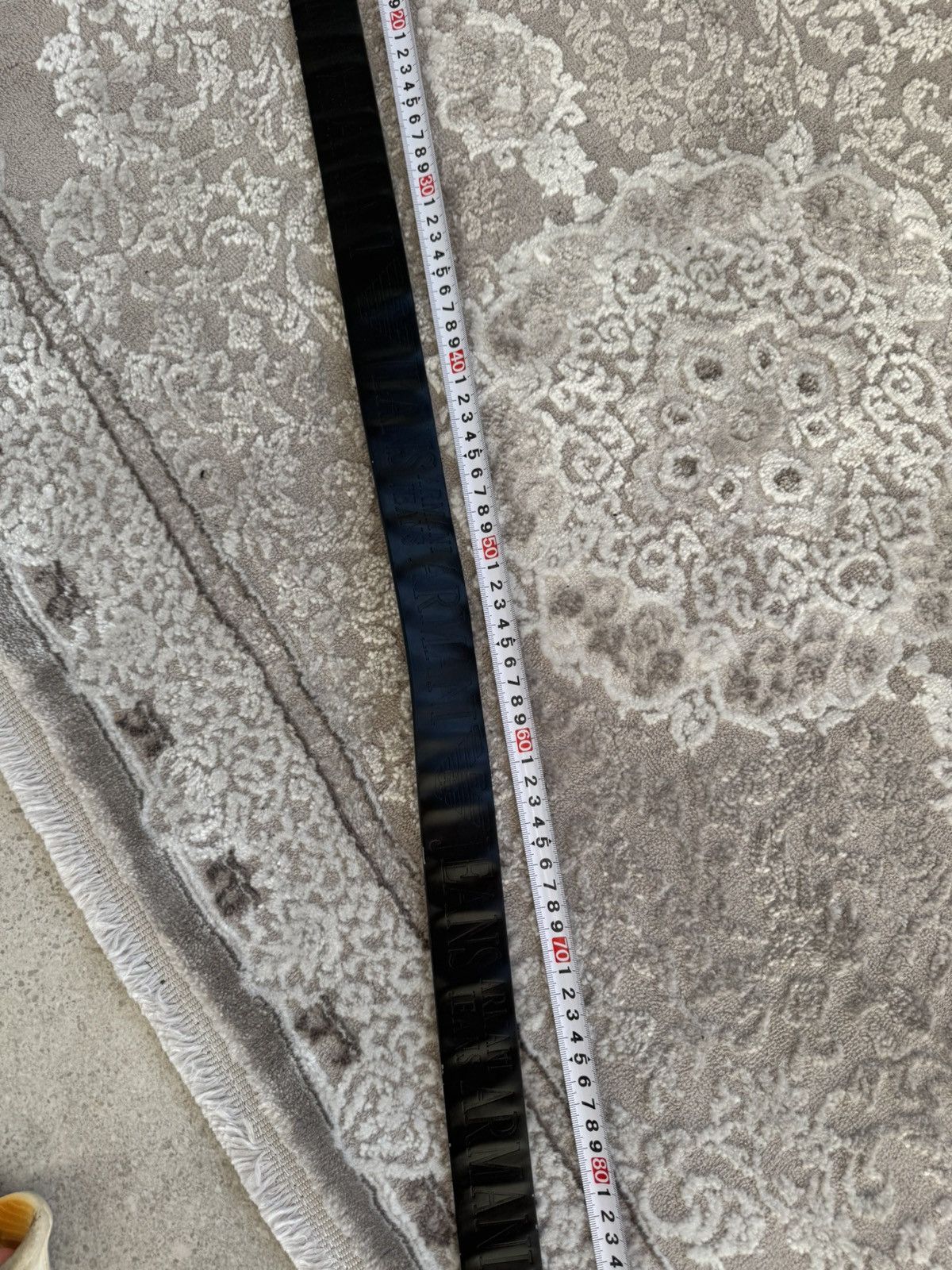 Armani Vintage Armani Monogram Big Buckley Belt Y2K Size ONE SIZE - 4 Thumbnail