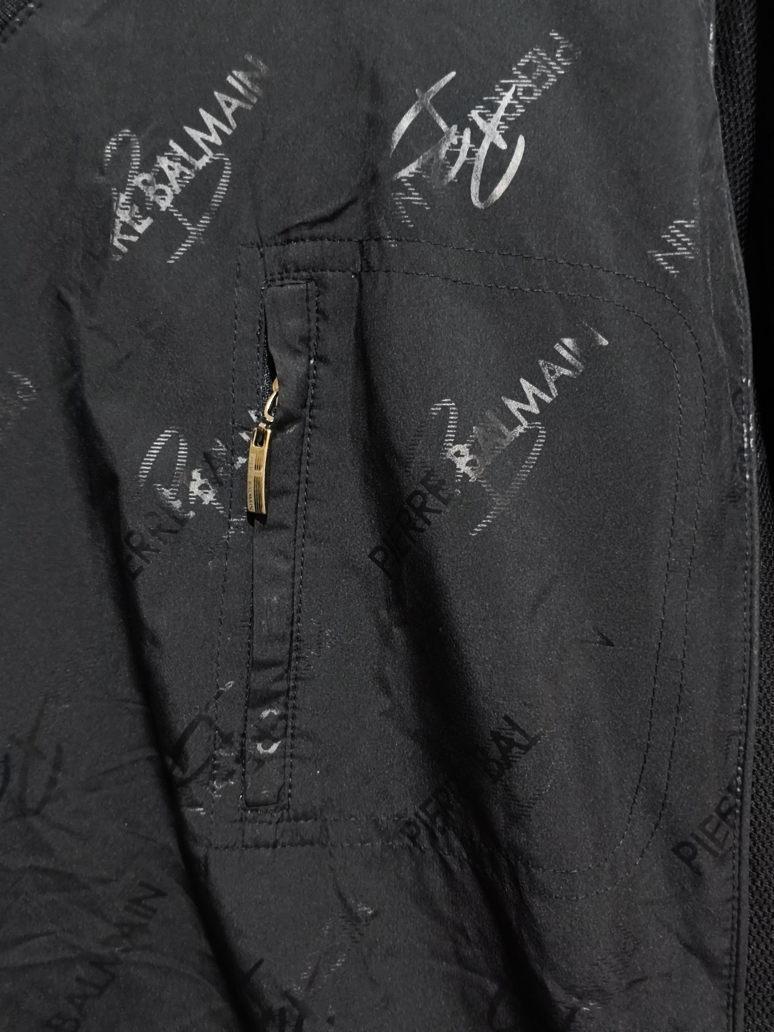 Pierre Balmain Vintage 90s Pierre Balmain Golf Monogram AOP Windbreaker Size US XL / EU 56 / 4 - 6 Thumbnail