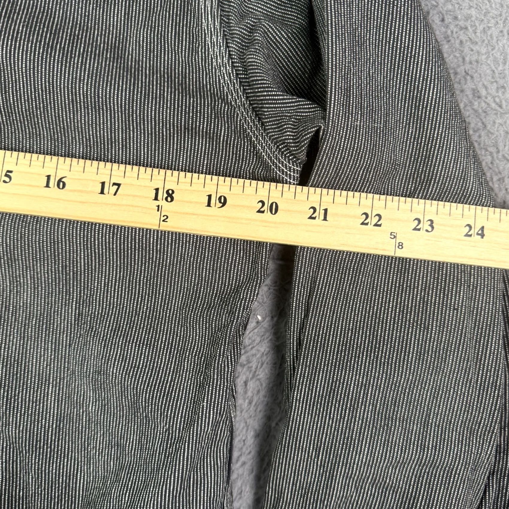 Sugar Cane Sugar Cane Work Shirt Mens M Black Long Sleeve Jean Pockets Chambray Cord Size US M / EU 48-50 / 2 - 7 Thumbnail