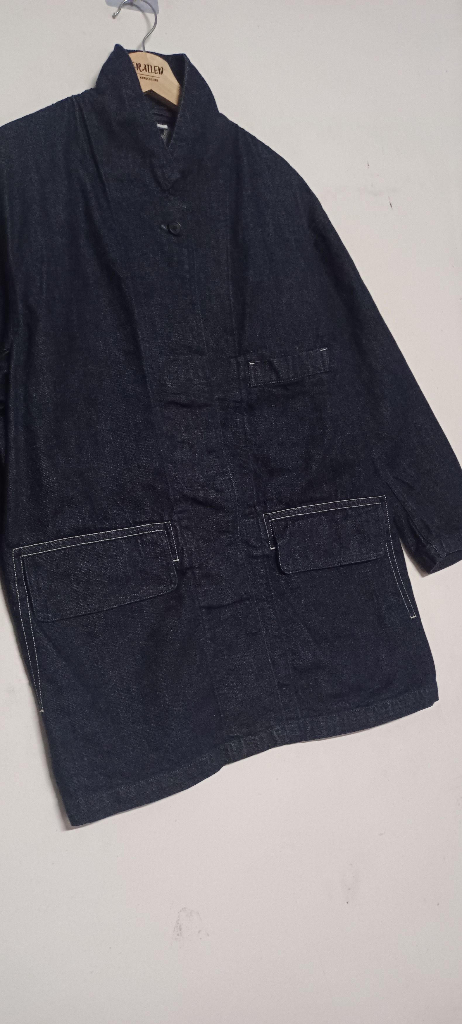 Undercover × Uniqlo Rare🔥🔥Uniqlo Chroe Denim Jacket Size US XL / EU 56 / 4 - 6 Thumbnail