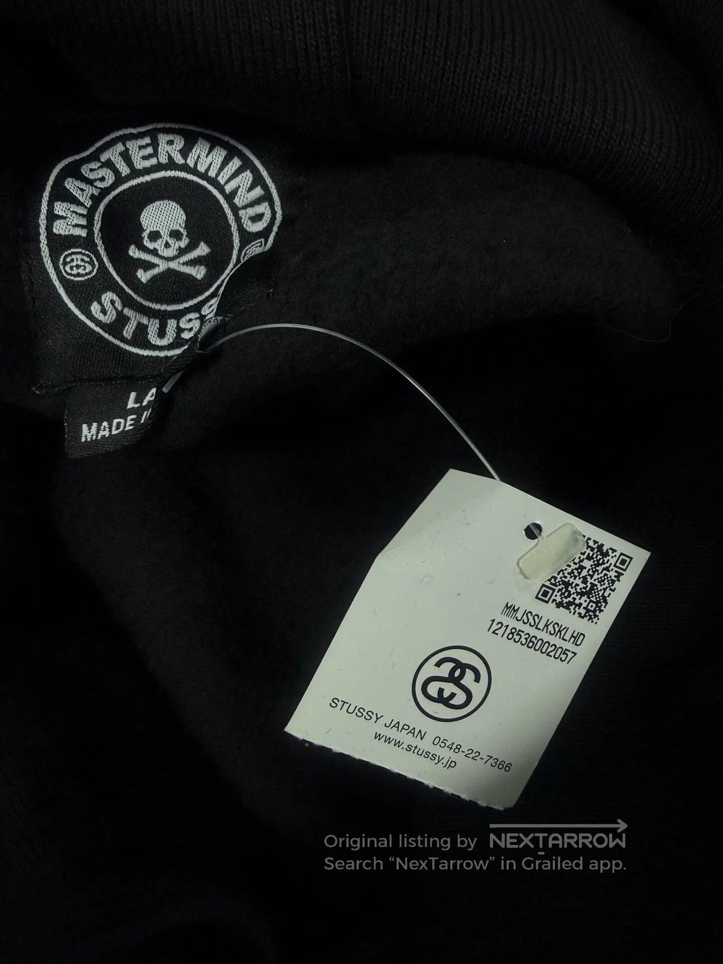 Mastermind Japan Stussy x Mastermind MMJ Hoodie. Size US L / EU 52-54 / 3 - 4 Thumbnail