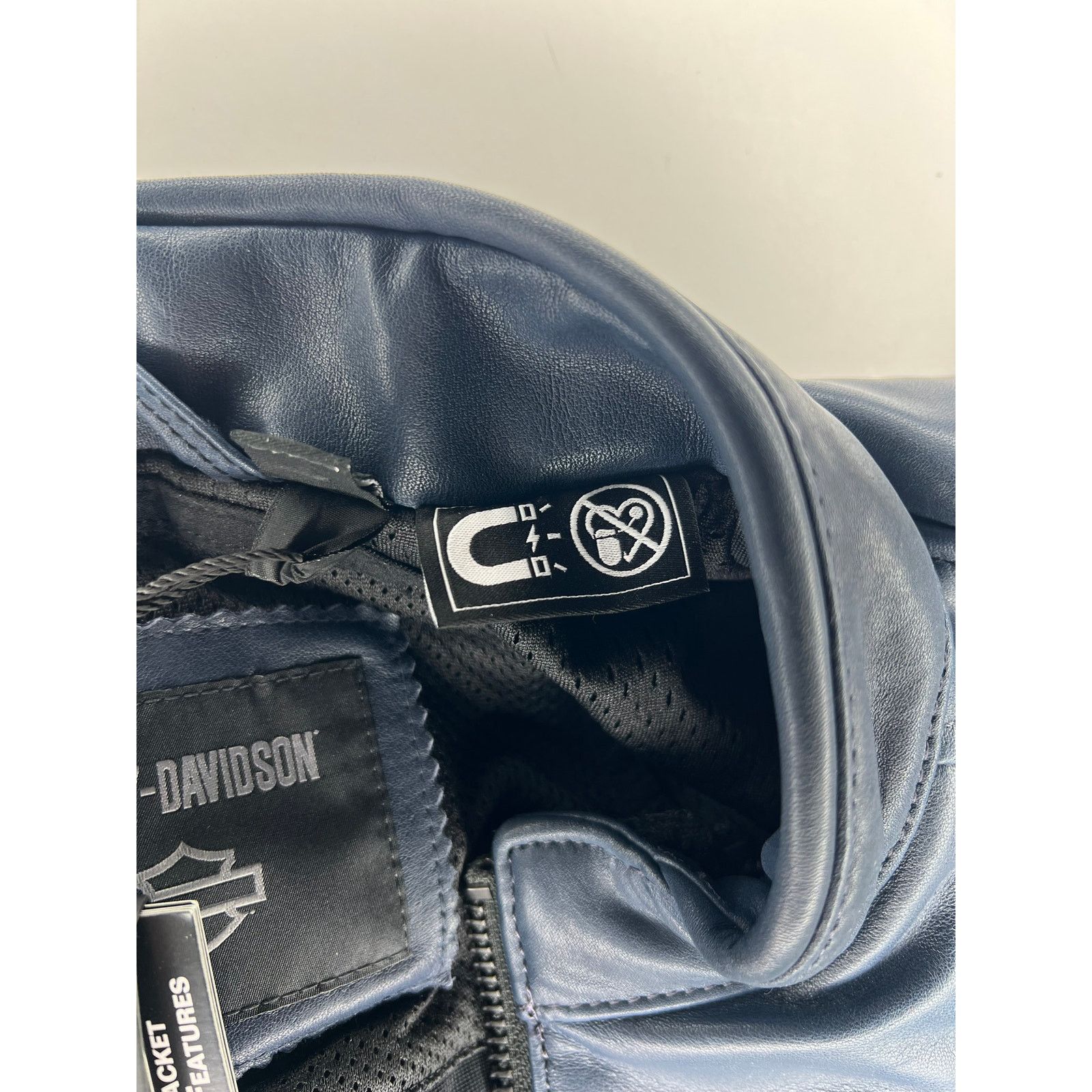 Harley Davidson Harley Davidson Capitol Triple Vent 2.0 Leather Jacket Blue Size US L / EU 52-54 / 3 - 11 Thumbnail