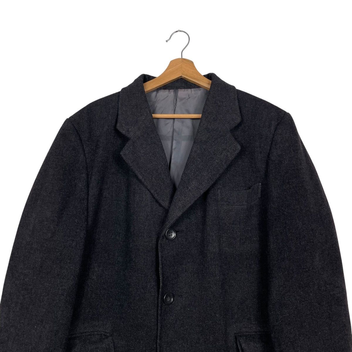 Lanvin Lanvin Classique Wool Overcoat Size US M / EU 48-50 / 2 - 2 Thumbnail