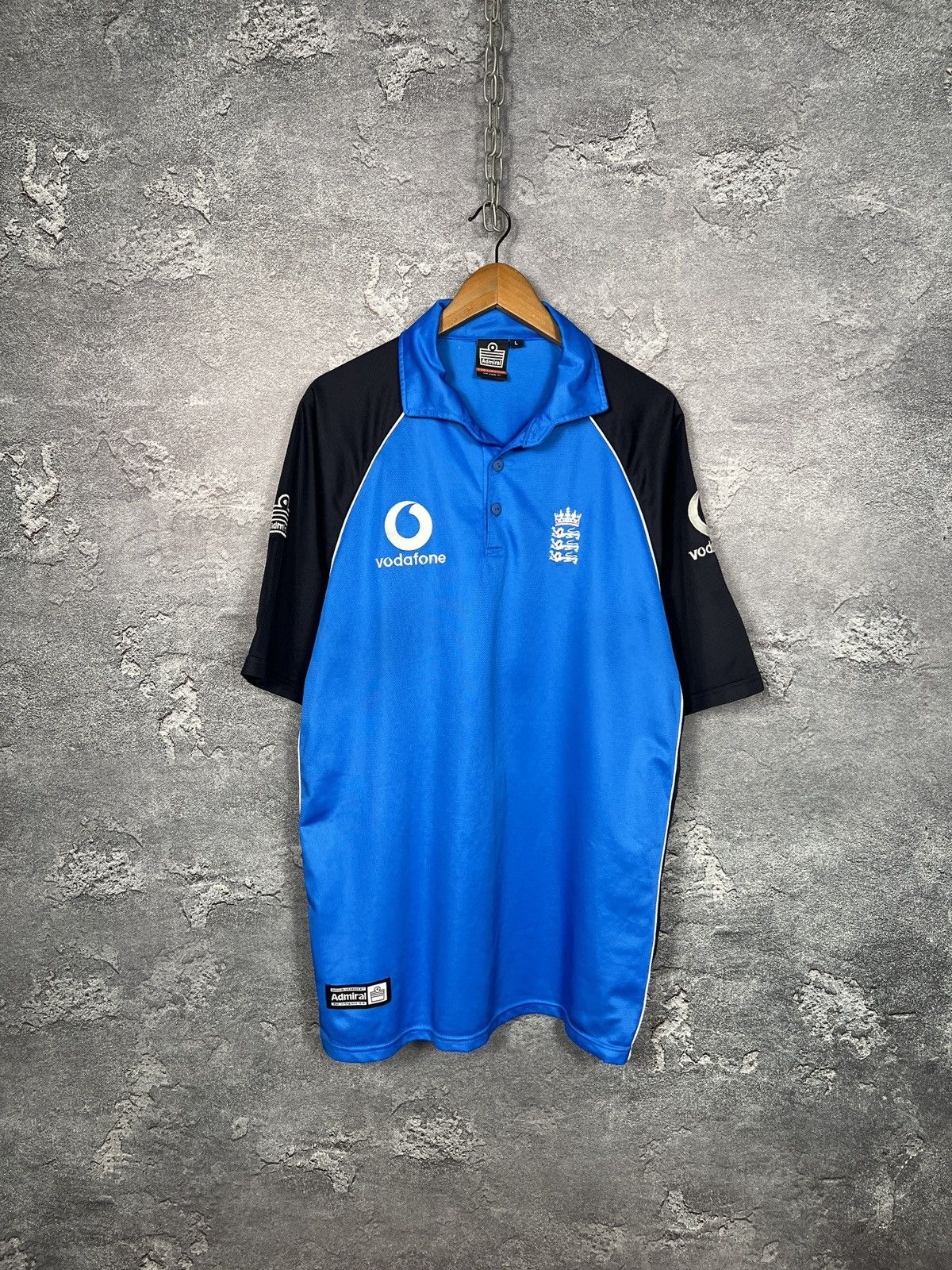 Vintage 2000/02 Admiral England Cricket Team Jersey Size L