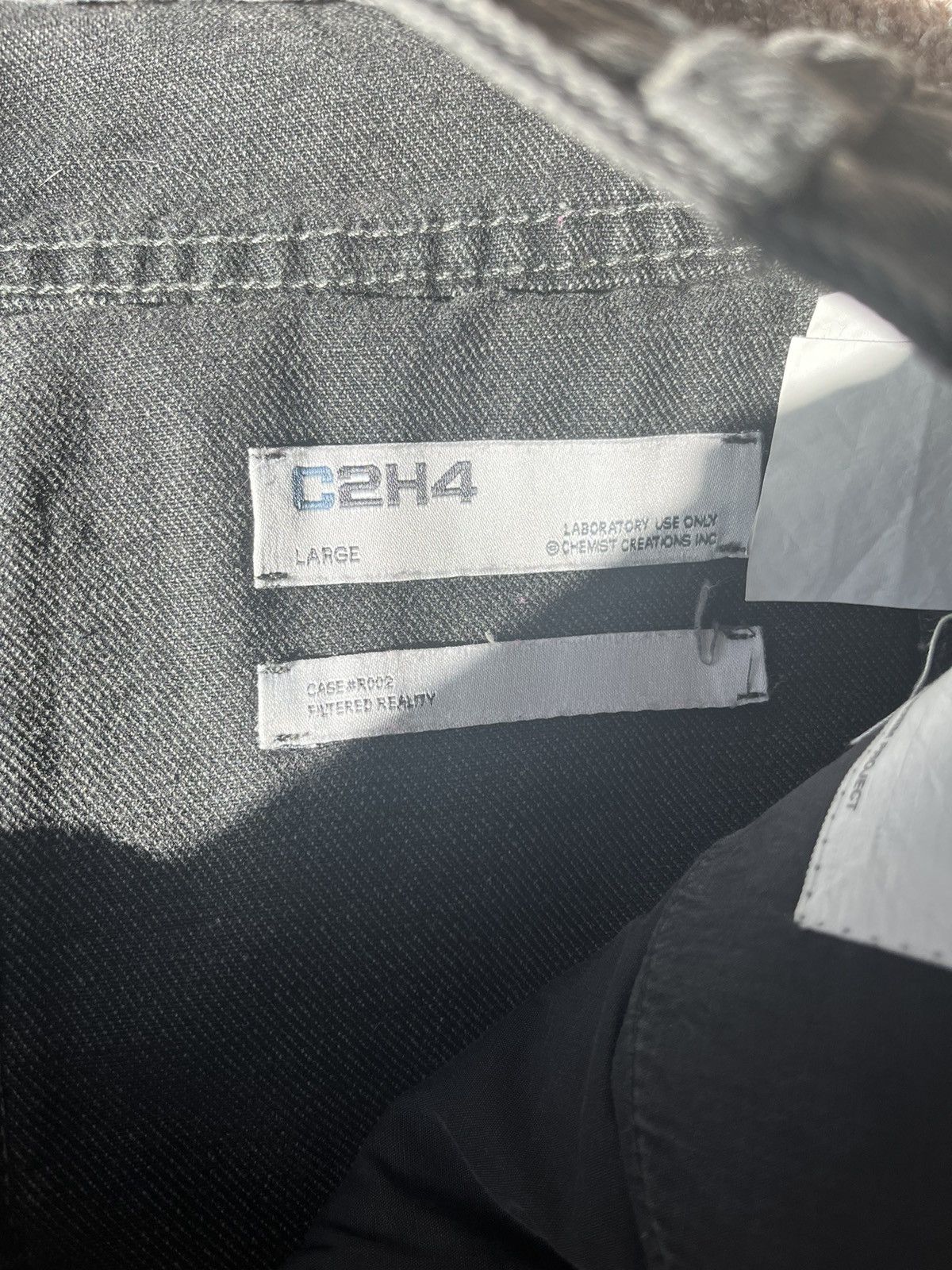 C2H4 C2H4 Layered Distressed Denim Jeans Size US 33 - 5 Thumbnail