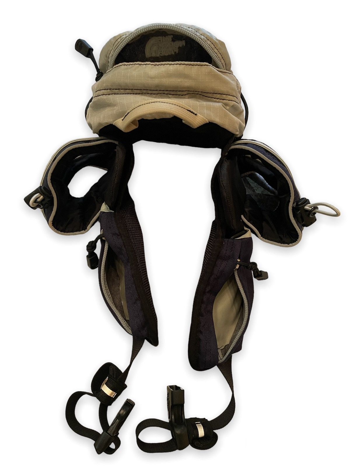 The North Face Rare 90s Outdoor Fanny Pack Buckle 2 Bottle Pocket Waist Bag Size ONE SIZE - 3 Thumbnail