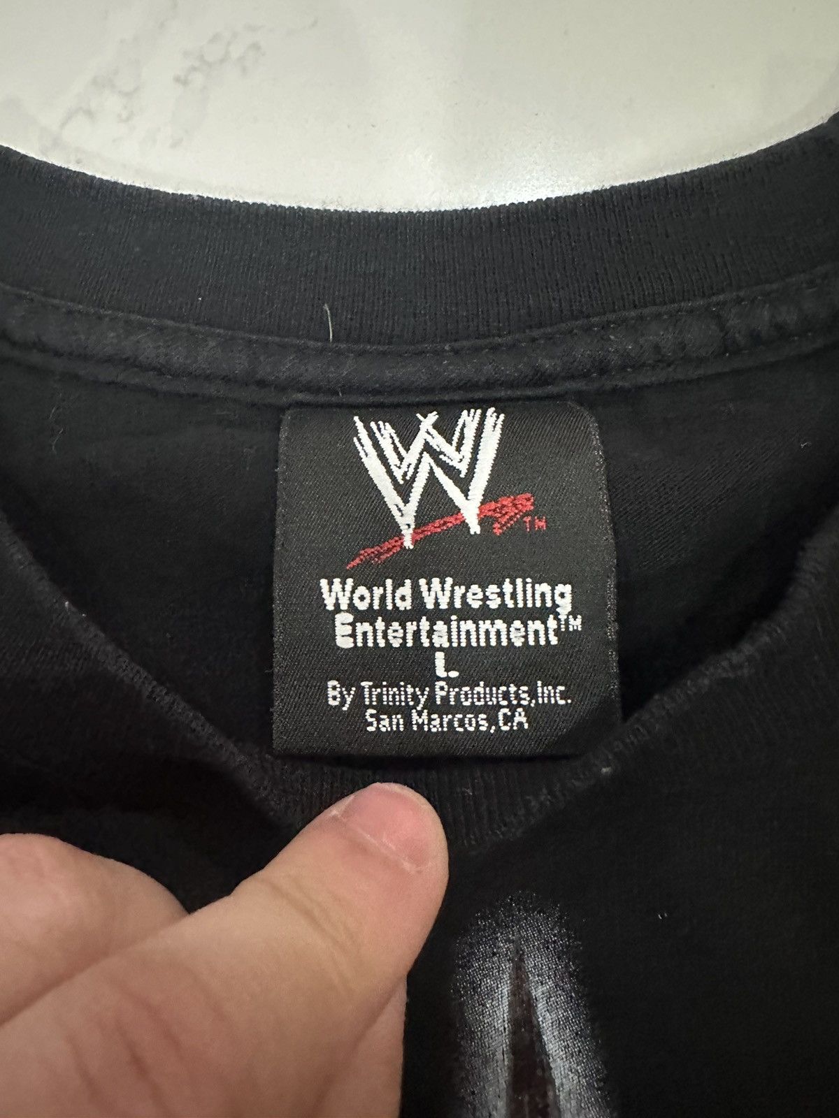 Vintage 2003 Vintage WWE Bad Blood Promo T-shirt Size US L / EU 52-54 / 3 - 3 Thumbnail