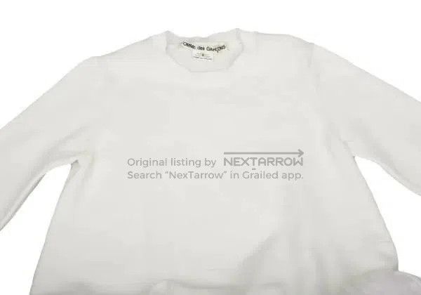 Comme des Garcons Comme Des Garcons White retro cloud edge sweater Size S / US 4 / IT 40 - 5 Thumbnail