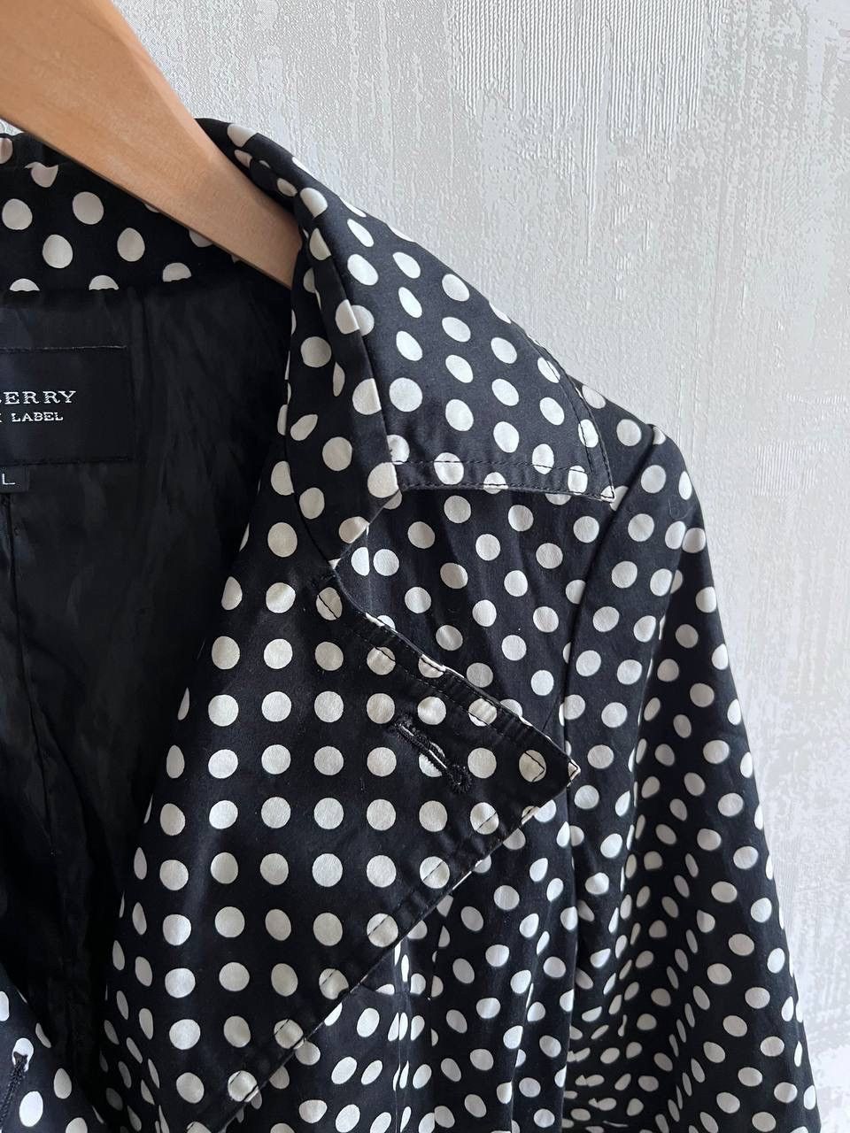 Burberry Burberry Black Label polka dot coat jacket trench Size L / US 10 / IT 46 - 3 Thumbnail