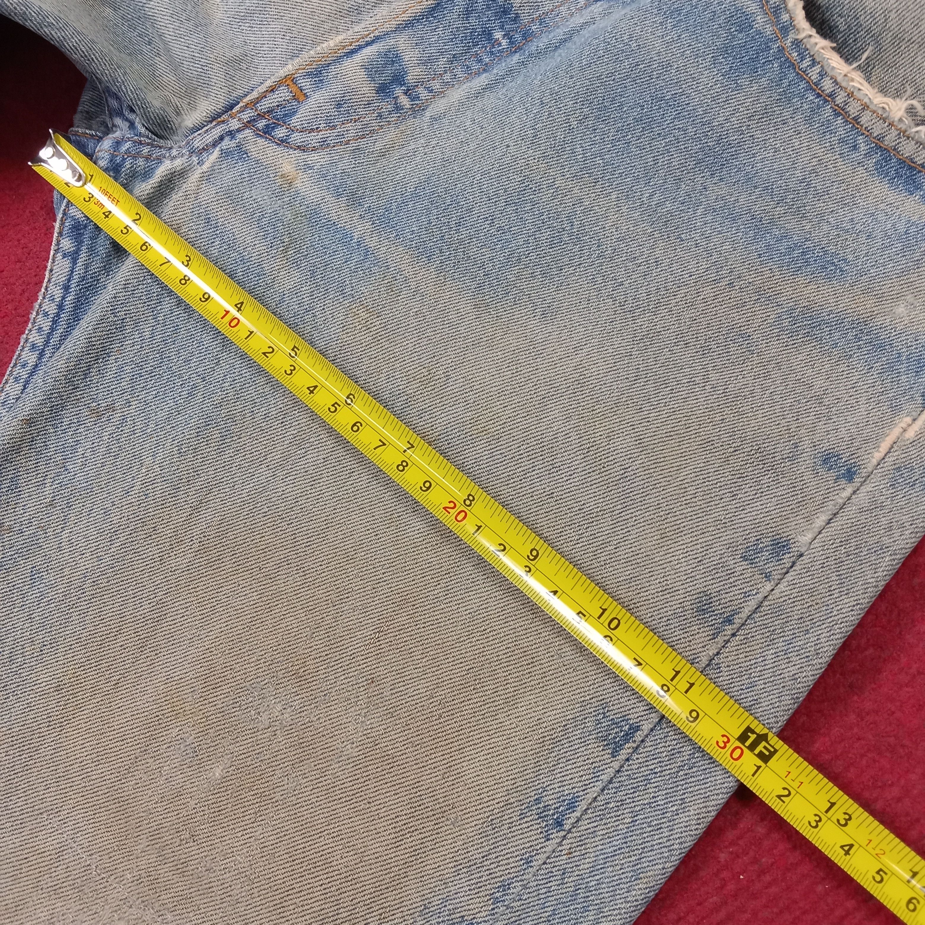 Levi's × Vintage Levis Distressed Jeans Daily Streetwear Style Size US 30 / EU 46 - 9 Thumbnail