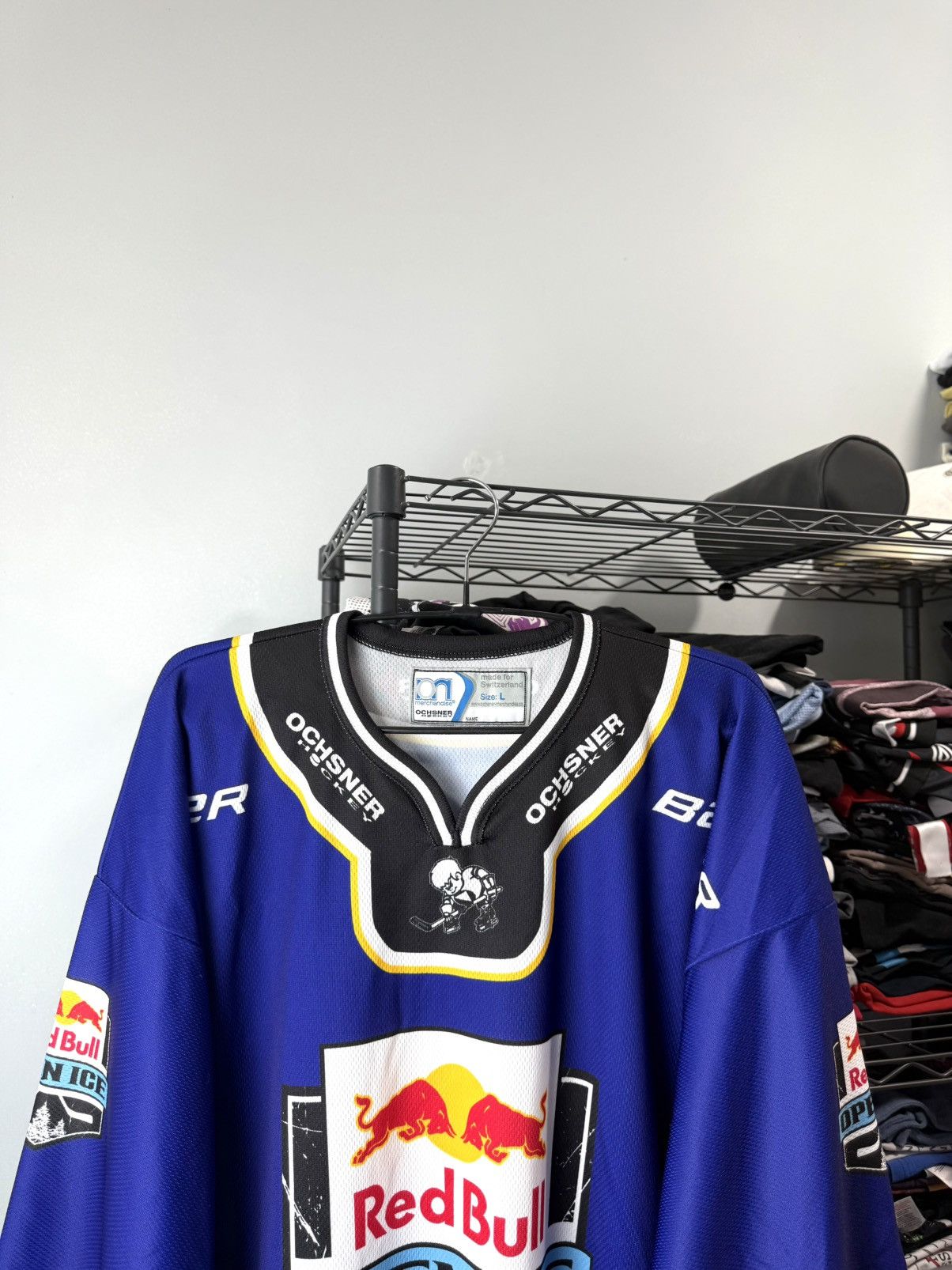 Red Bull Rare! Vintage 2014 Red Bull Bauer Hockey Jersey Monster Size US L / EU 52-54 / 3 - 3 Thumbnail