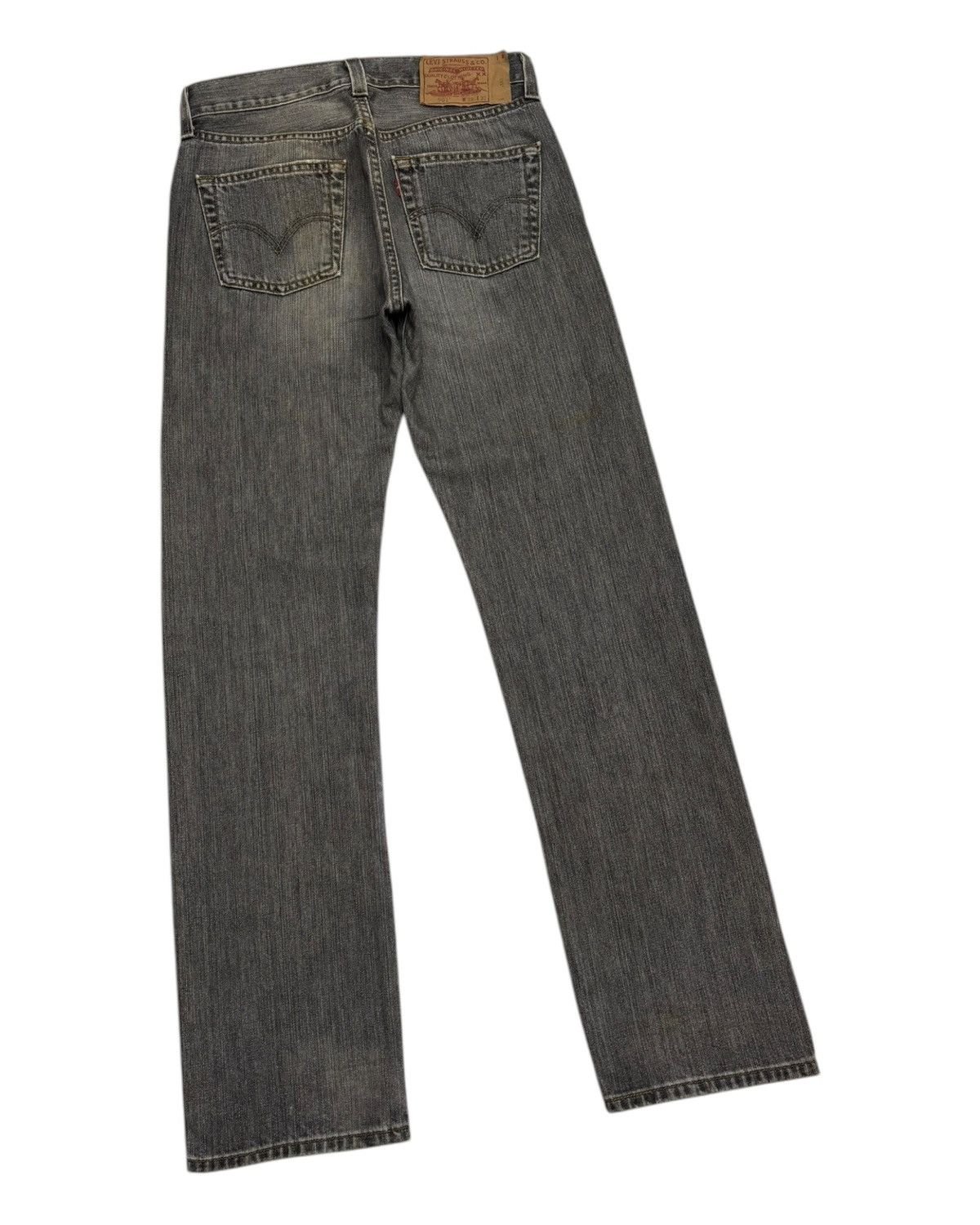 Engineered Garments × Levi's 💥VINTAGE LEVIS 501 FADED BLACK DISTRESSED DENIM JEANS Size US 29 - 4 Thumbnail