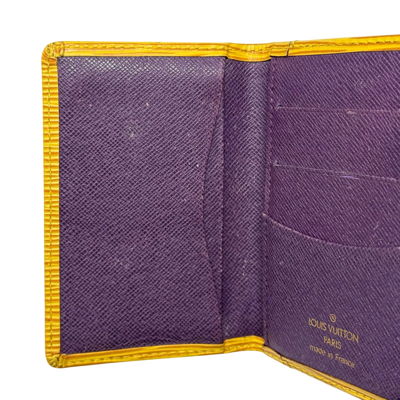 Louis Vuitton Louis Vuitton Yellow Pocket Organizer Size ONE SIZE - 7 Thumbnail