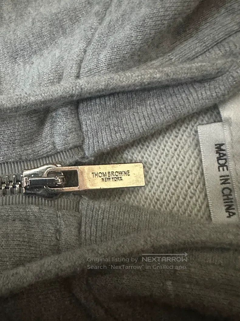 Thom Browne Thom Browne Zippered hoodie Size M / US 6-8 / IT 42-44 - 4 Thumbnail