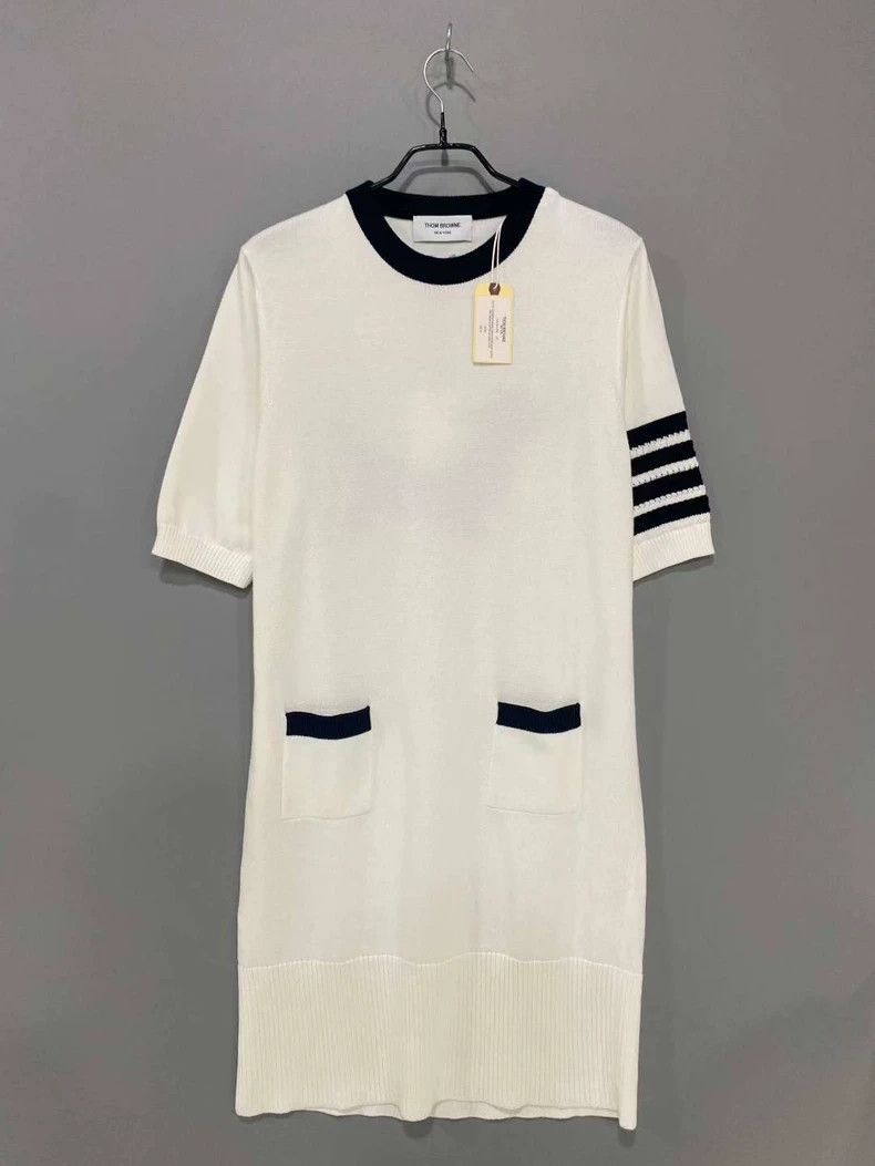 Thom Browne Thom Browne Classic wool striped puppy dress Size M / US 6-8 / IT 42-44 - 3 Thumbnail