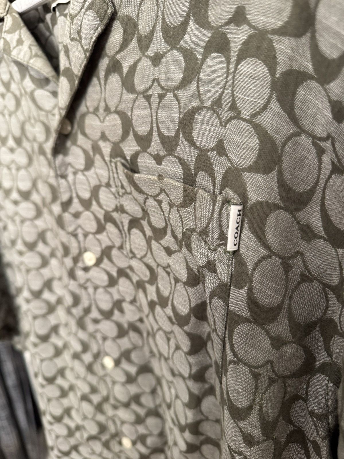 Coach Linen coach shirt Size US XL / EU 56 / 4 - 4 Thumbnail