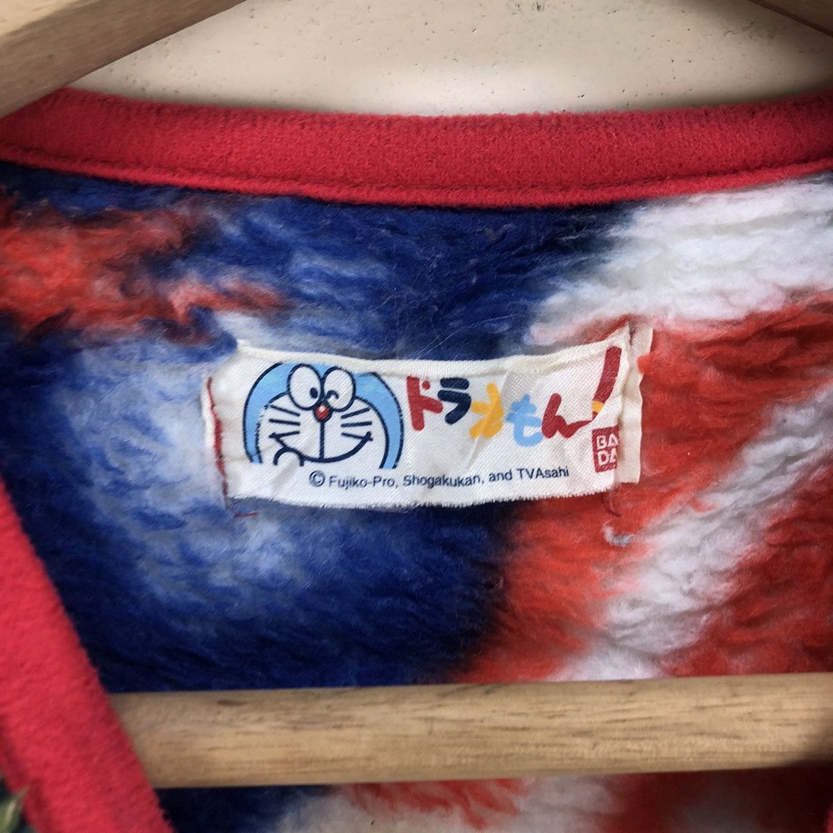 Anime Vintage Doreamon Fleece Vest Jacket Size US S / EU 44-46 / 1 - 3 Thumbnail