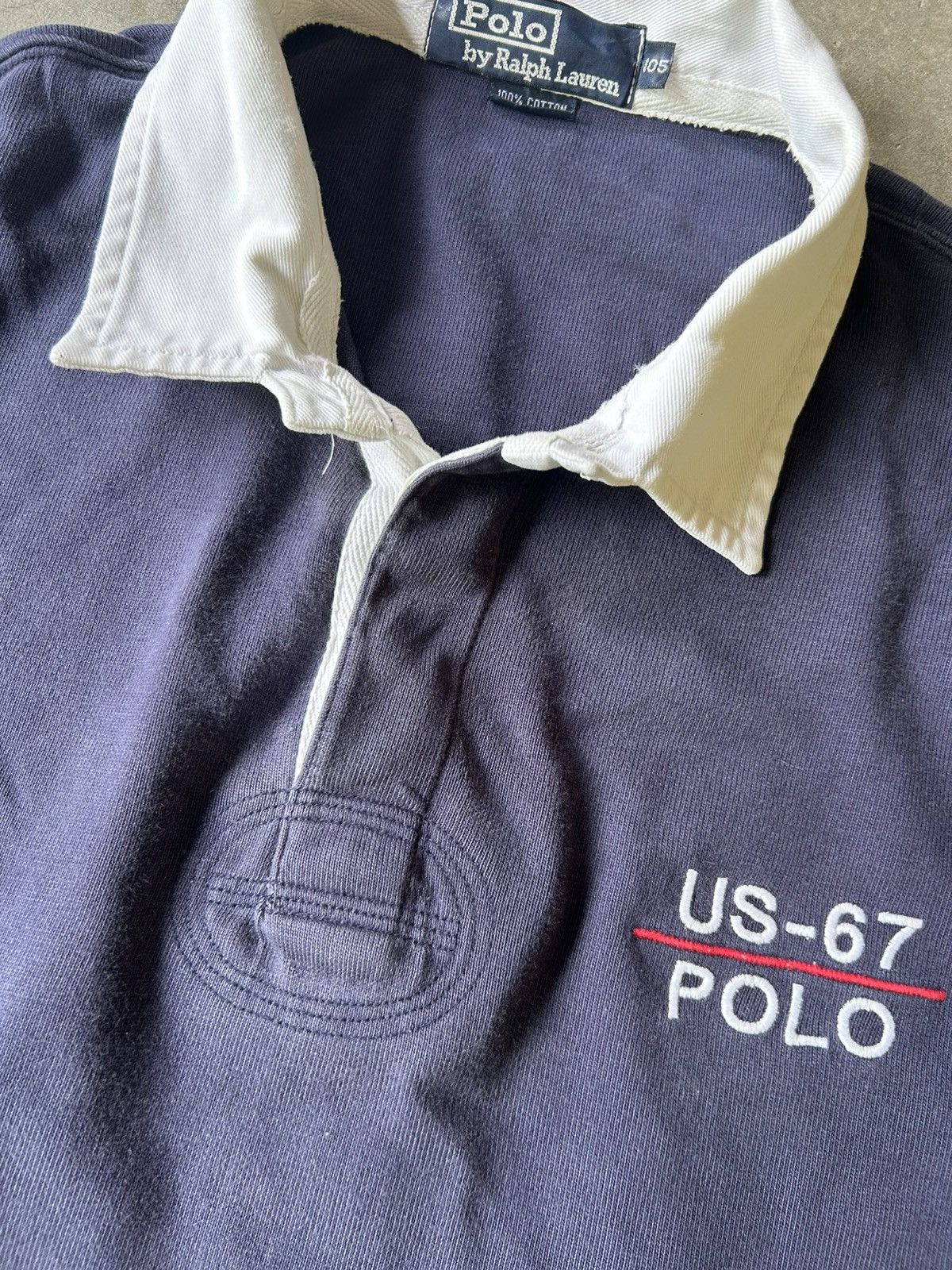 Polo Ralph Lauren Vintage "Polo Ralph Lauren Long Sleeve Shirt" Size US XL / EU 56 / 4 - 4 Thumbnail